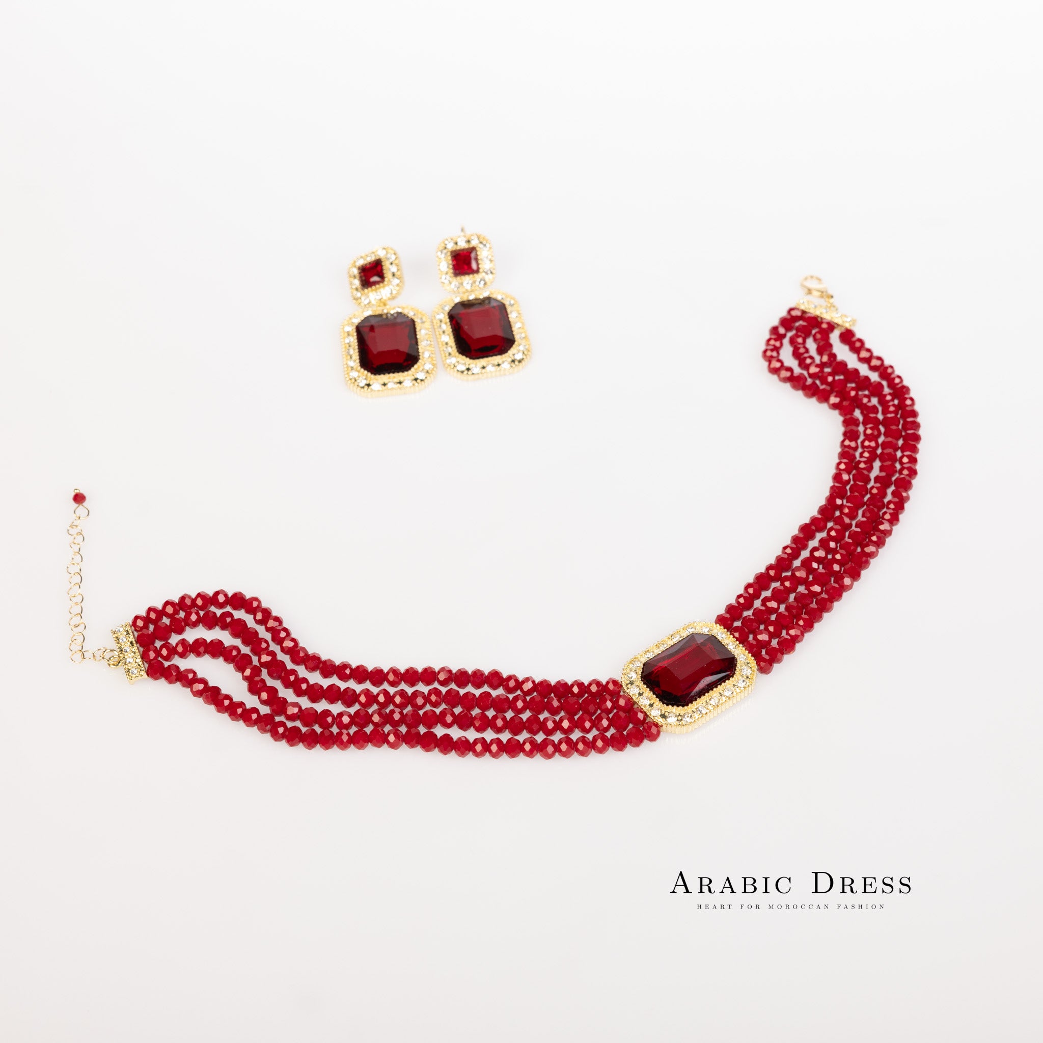 Bordeaux Mi-So Necklace set