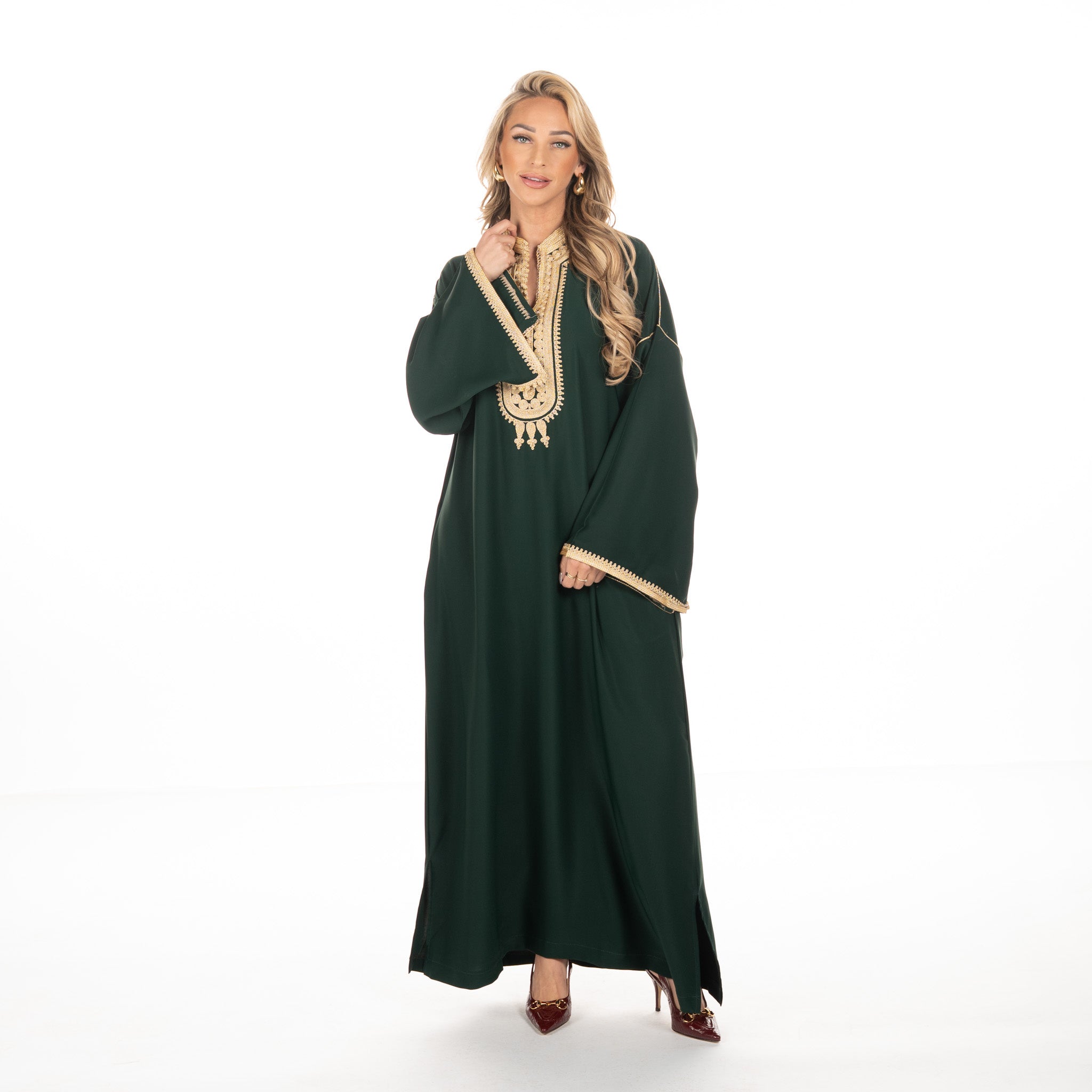 Caftan Rima Darkgreen