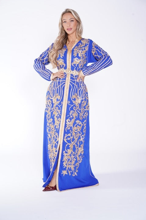 Caftan Liyana Royalblue