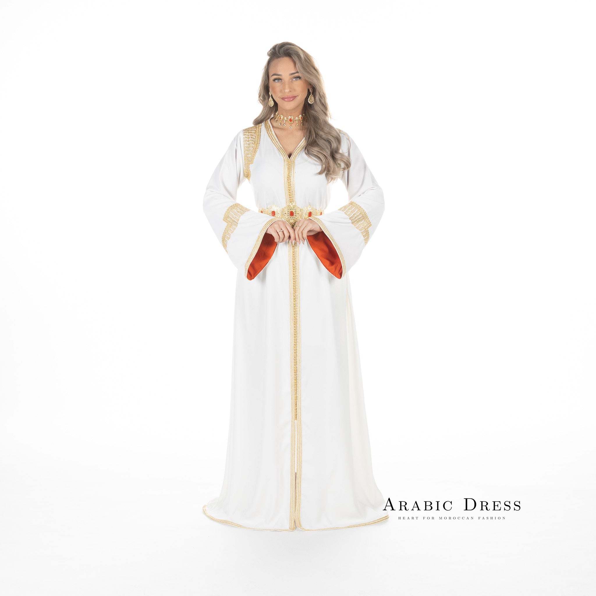 Caftan Hafsa Brokenwhite