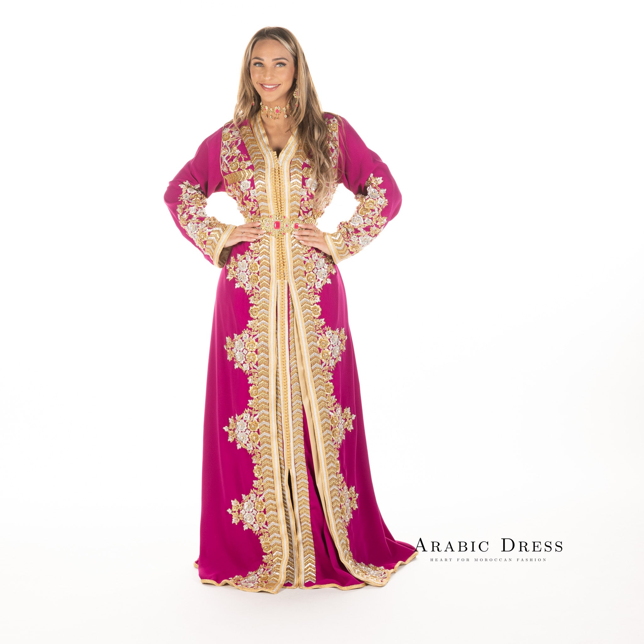 Caftan Nisa Magenta