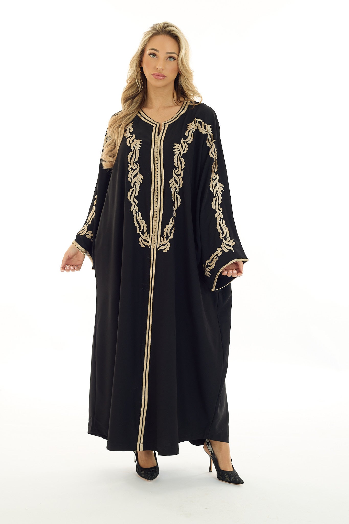 Caftan Bouchra Black