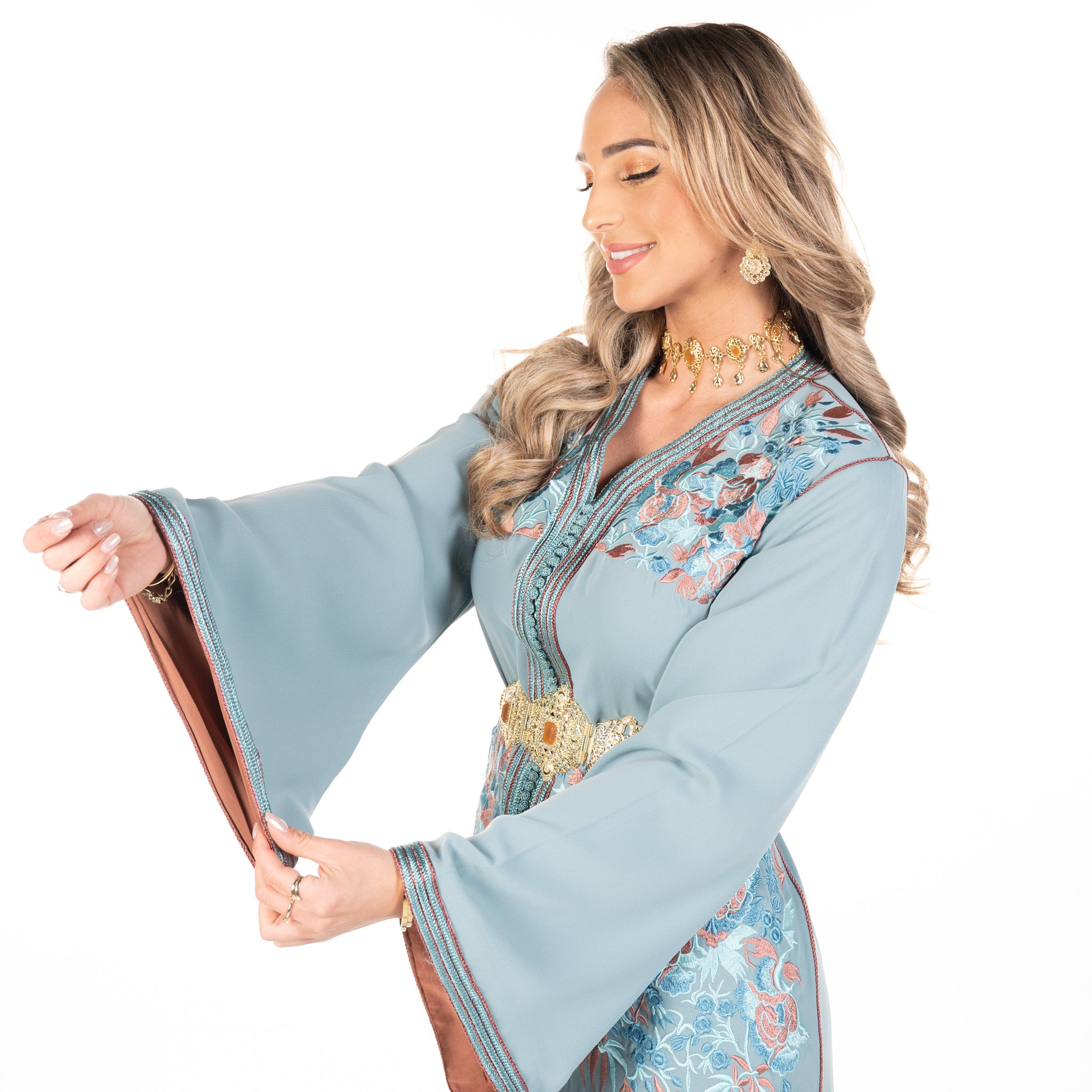 Caftan Dima LightBlue