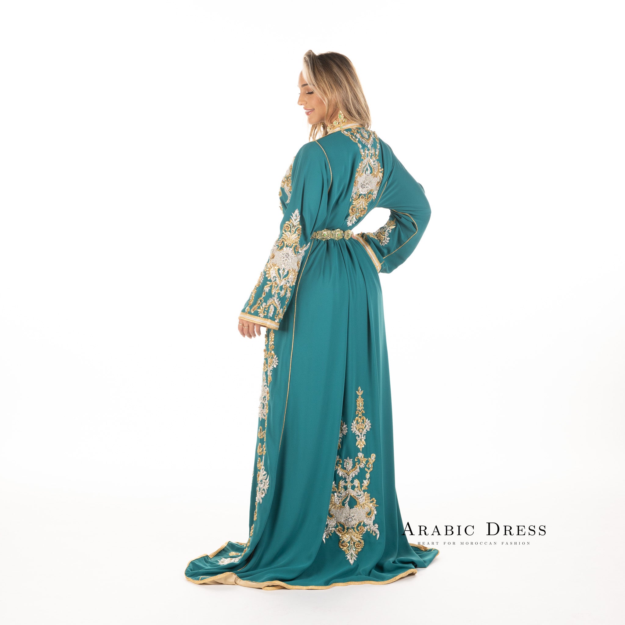 Caftan Louiza Green