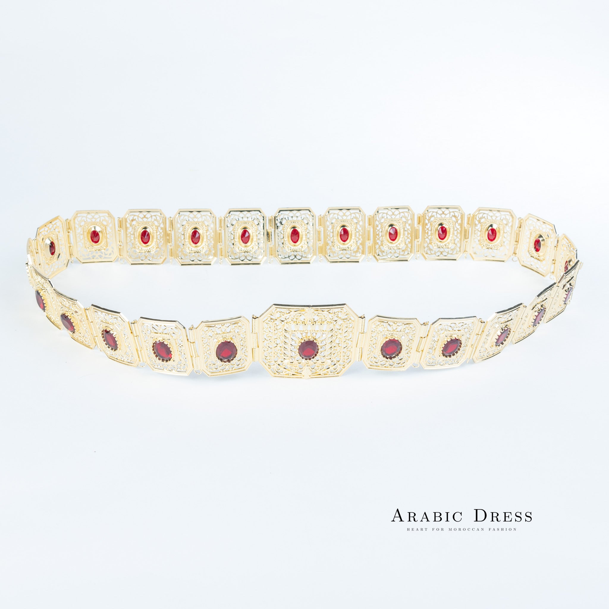 Micha Gold/Bordeaux Belt