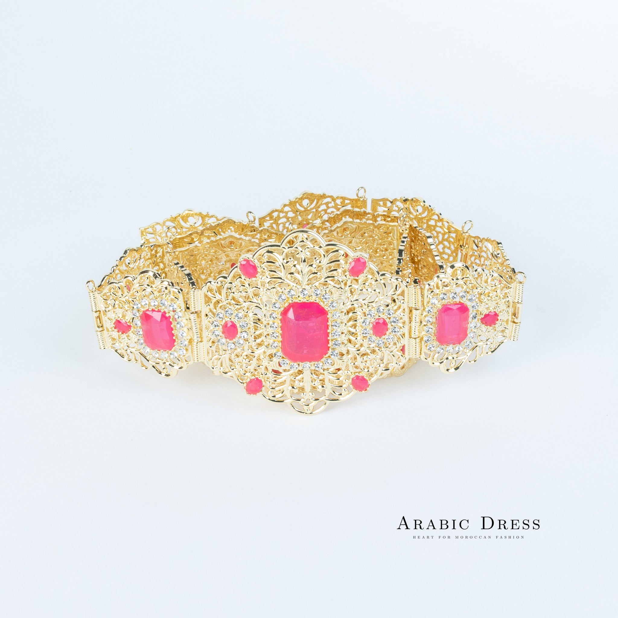 Bora Gold/Fuchsia Belt