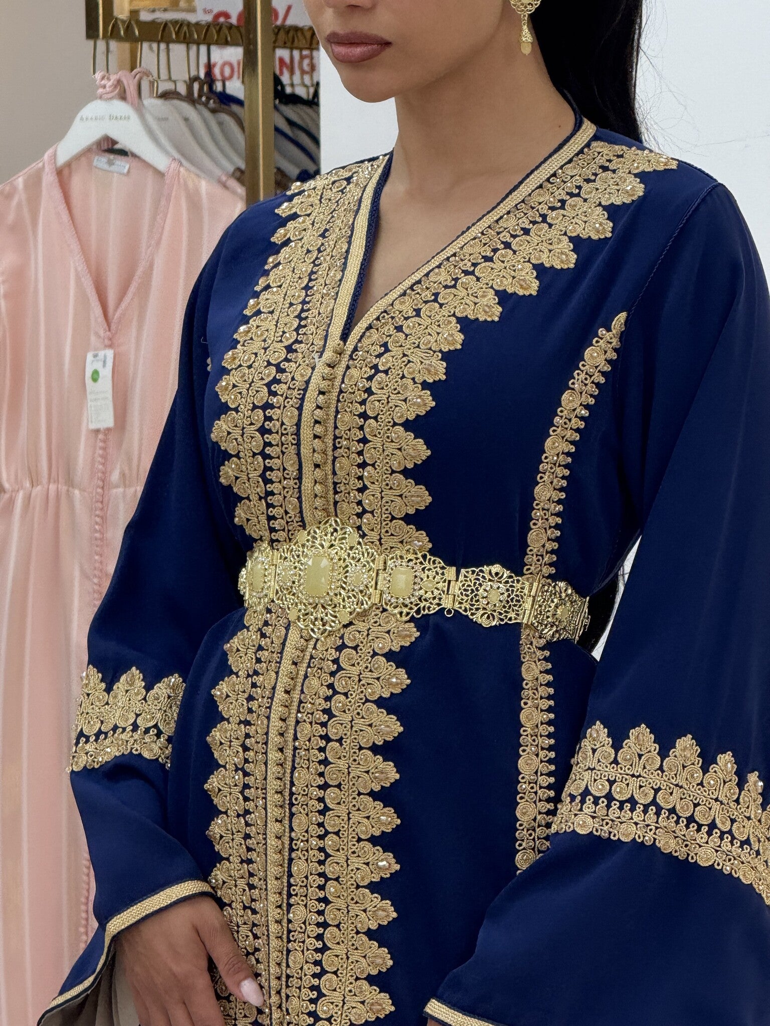 Caftan Sundus Oxfordblue