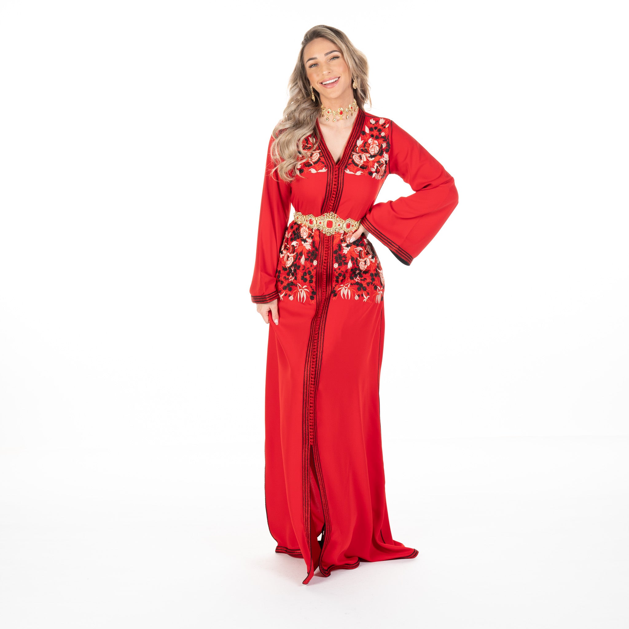 Caftan Dima Red
