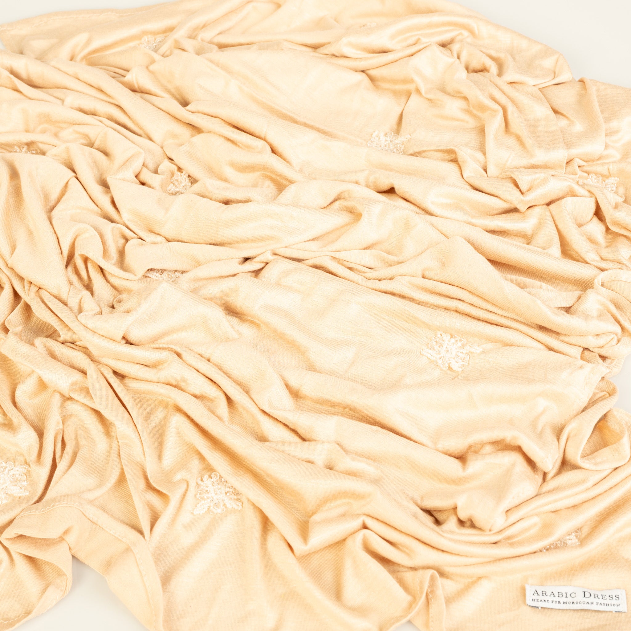 Jersey Hijab Niss Peach Puff