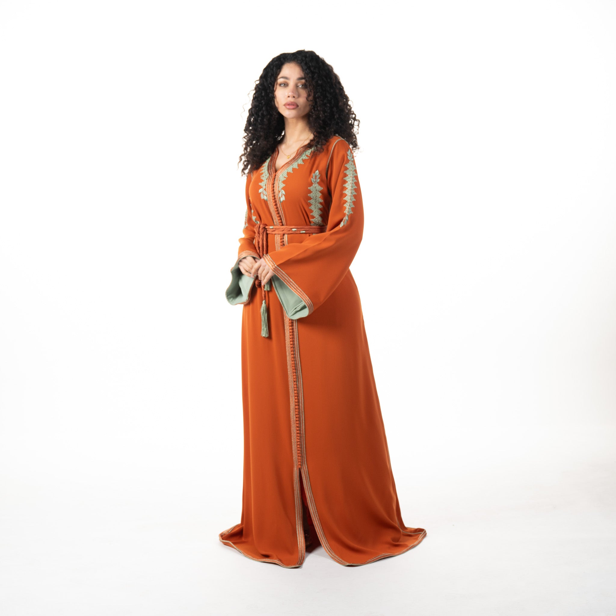 Caftan Chaimae Orange