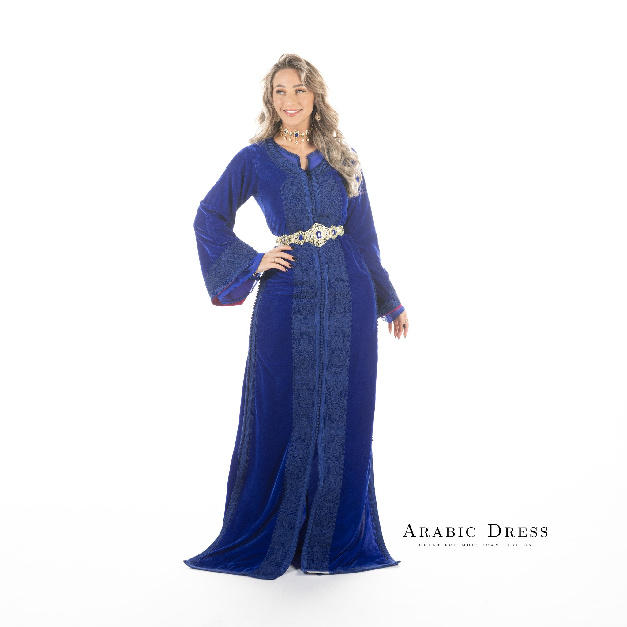 Caftan Lina Royalblue