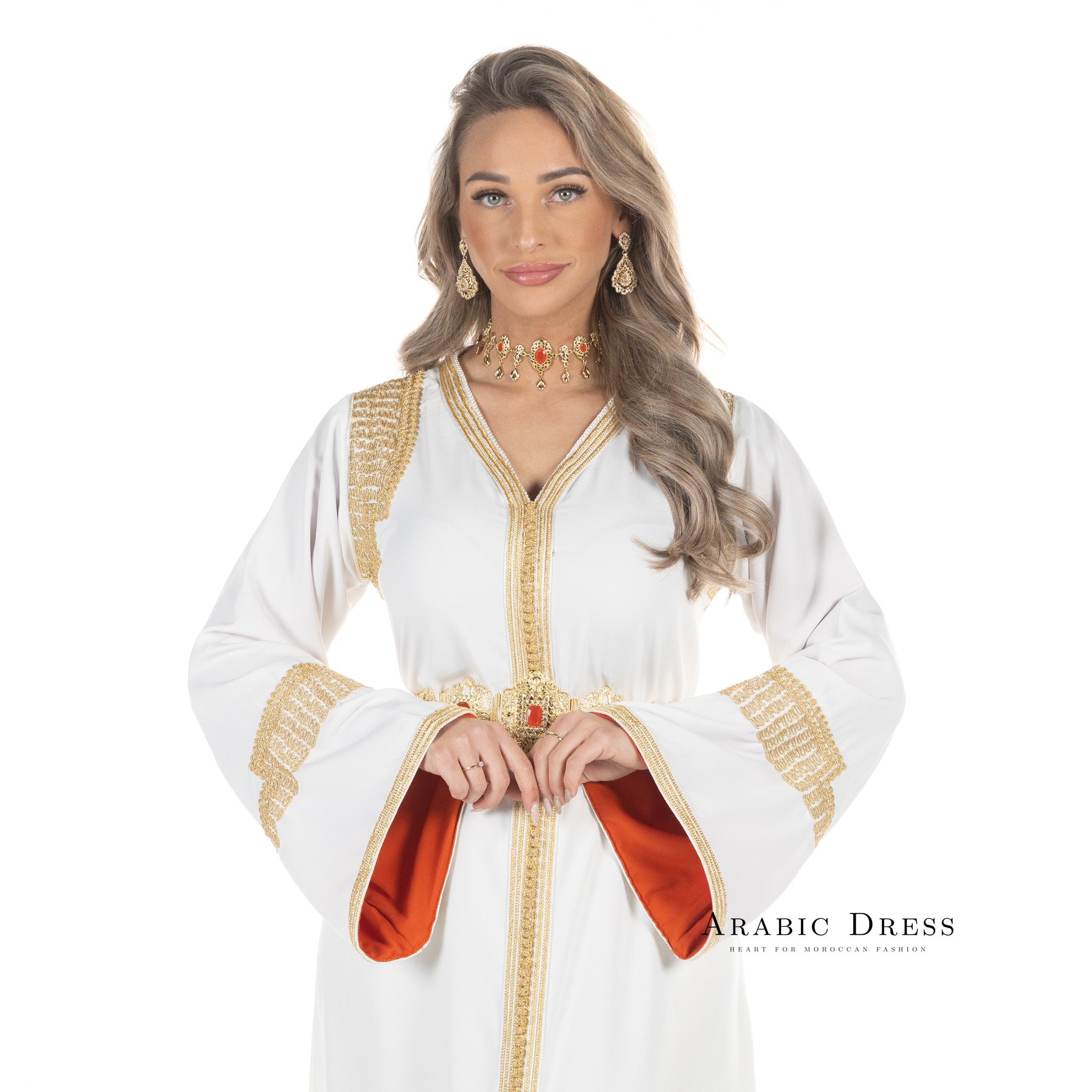 Caftan Hafsa Brokenwhite