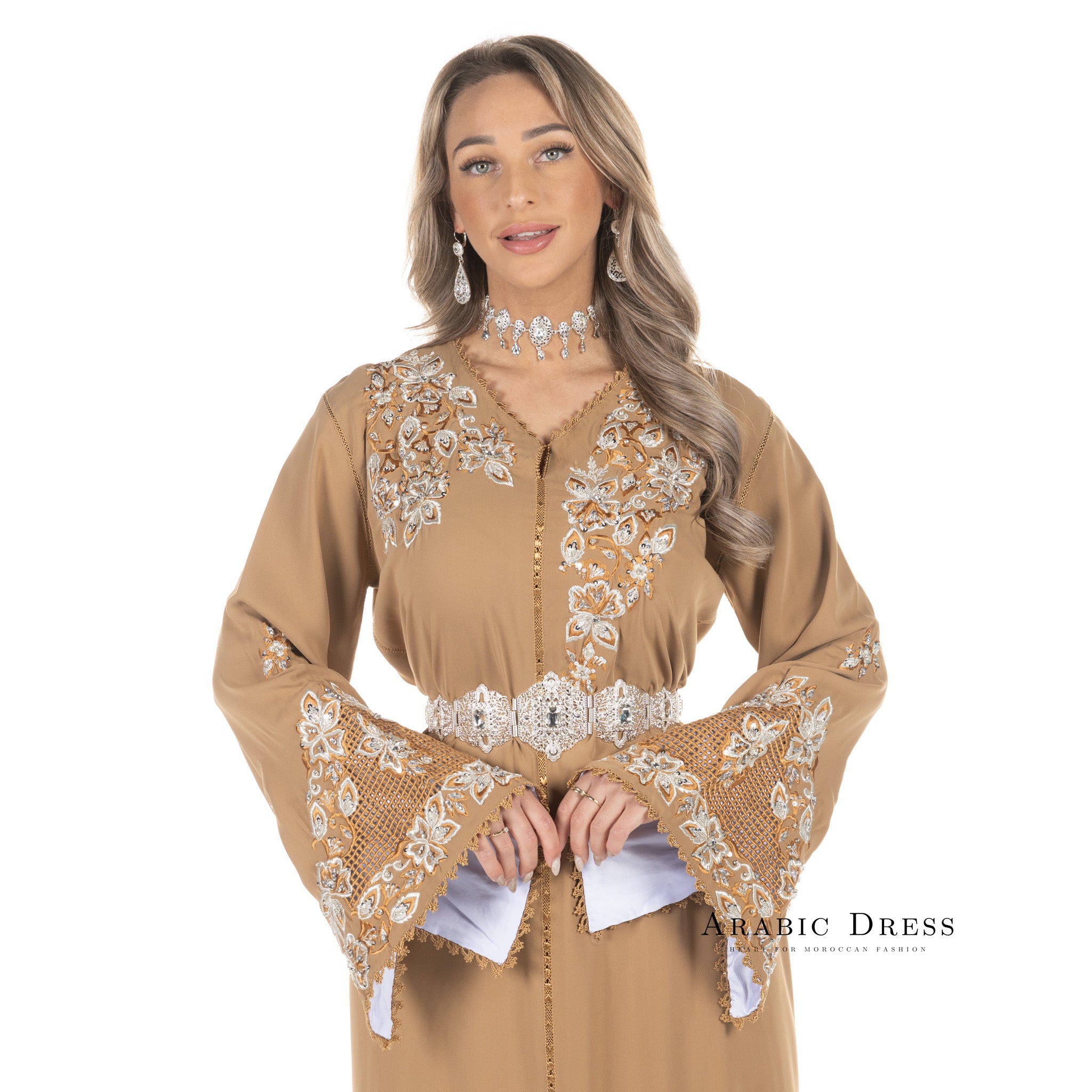 Caftan Norhan Brown