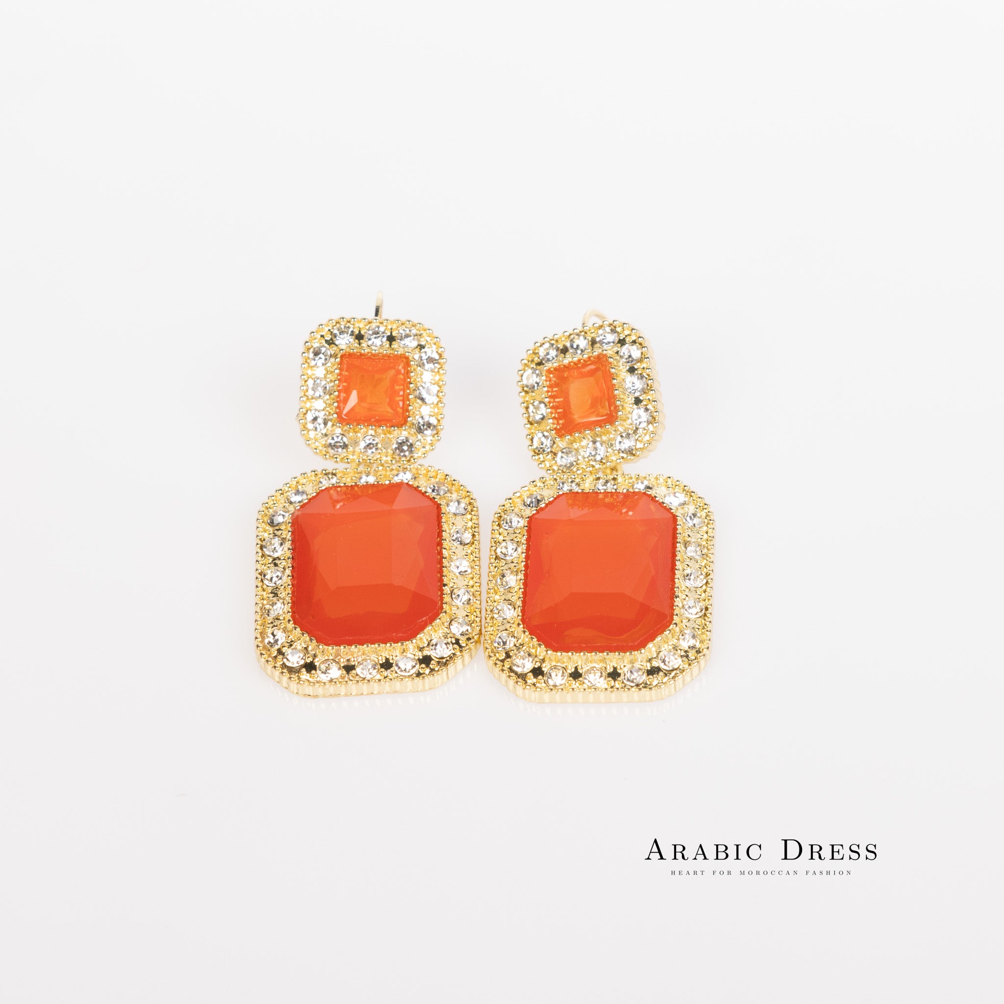 Orange Mi-So Necklace set
