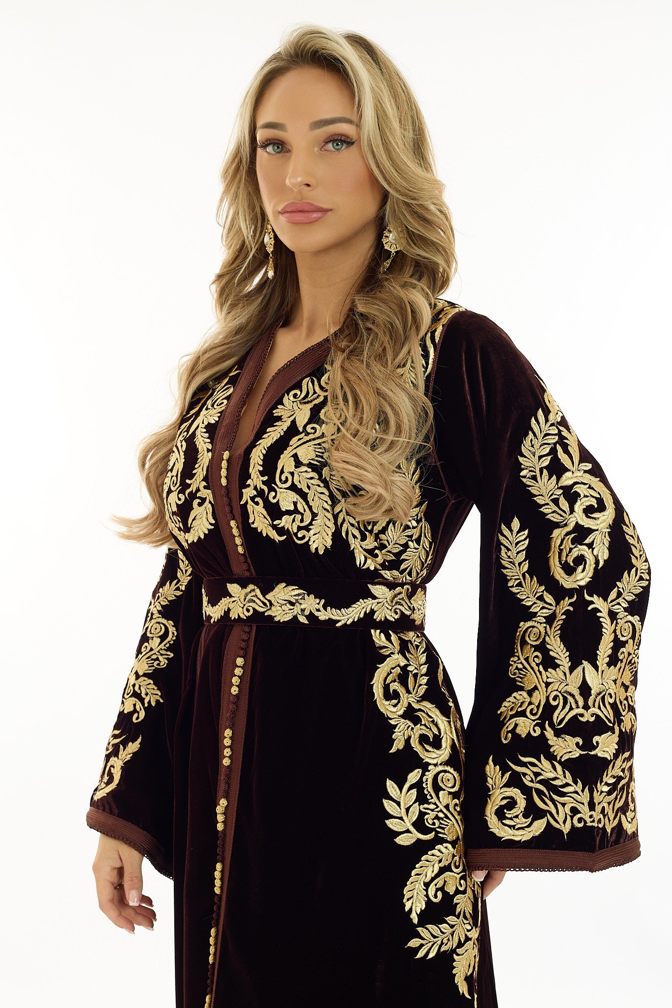 Caftan Nisma Brown