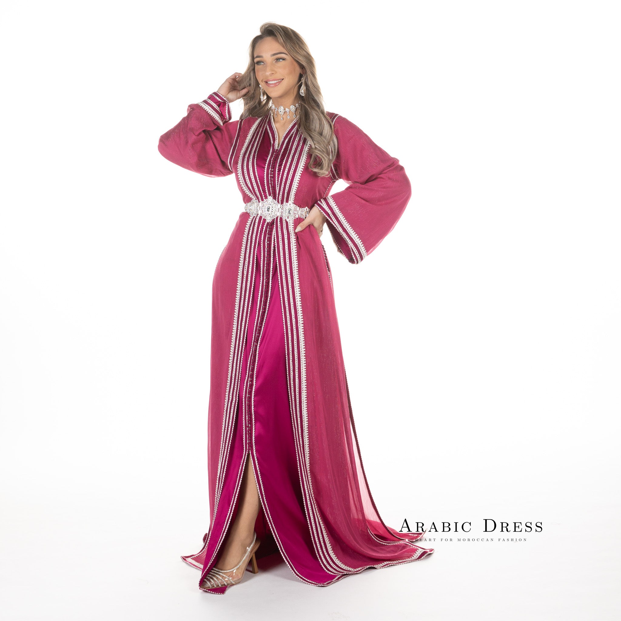 Caftan Hiba Magenta