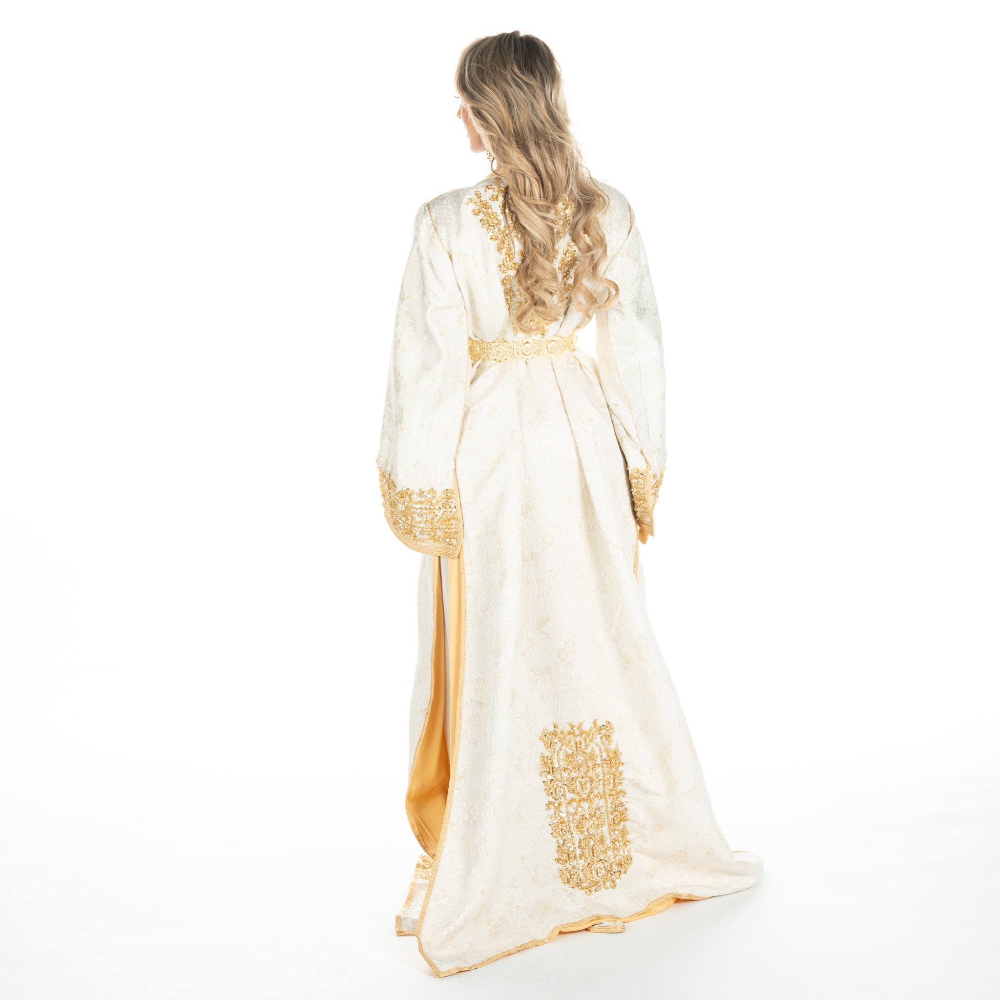 Exclusieve Caftan Isabel Gold