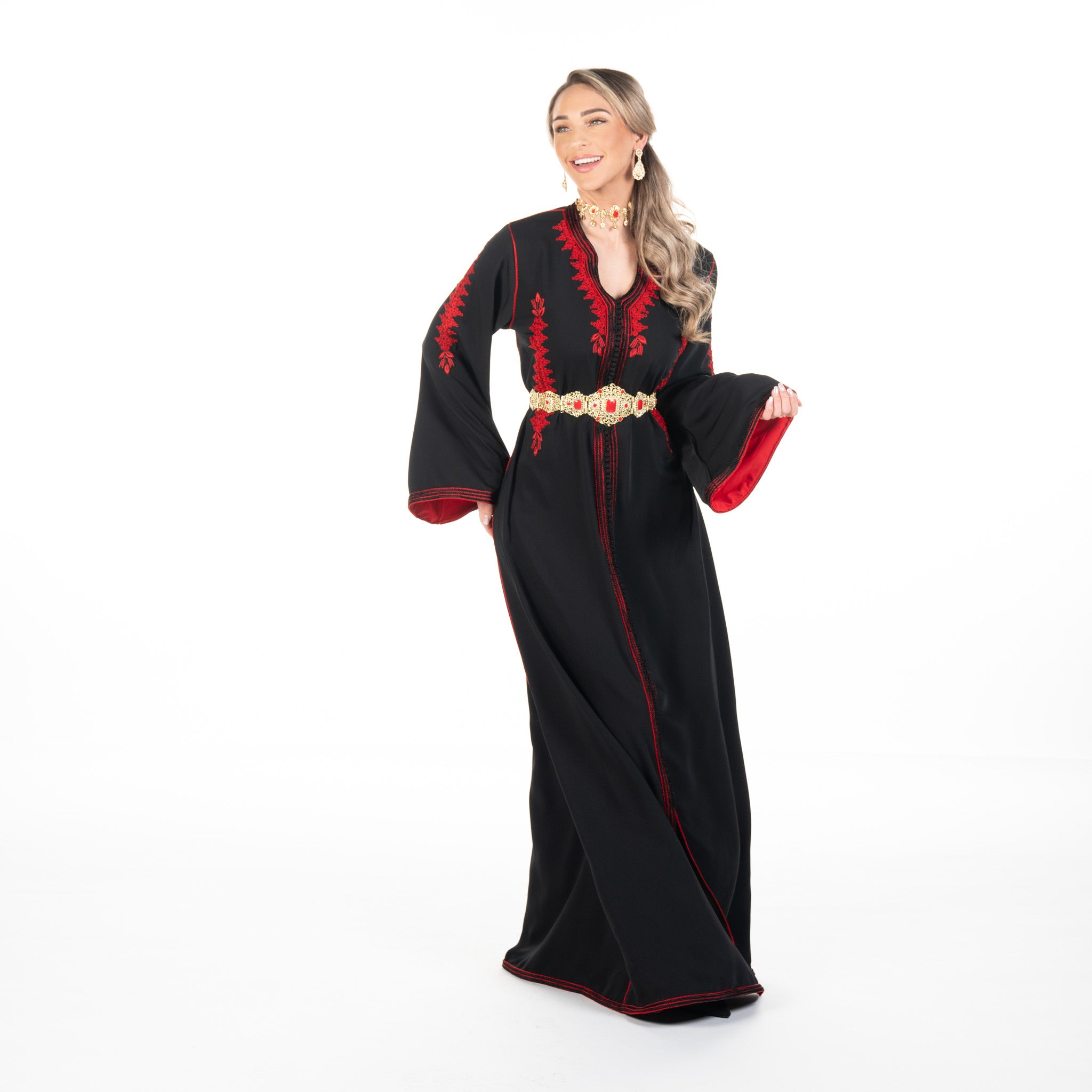 Caftan Chaimae Black
