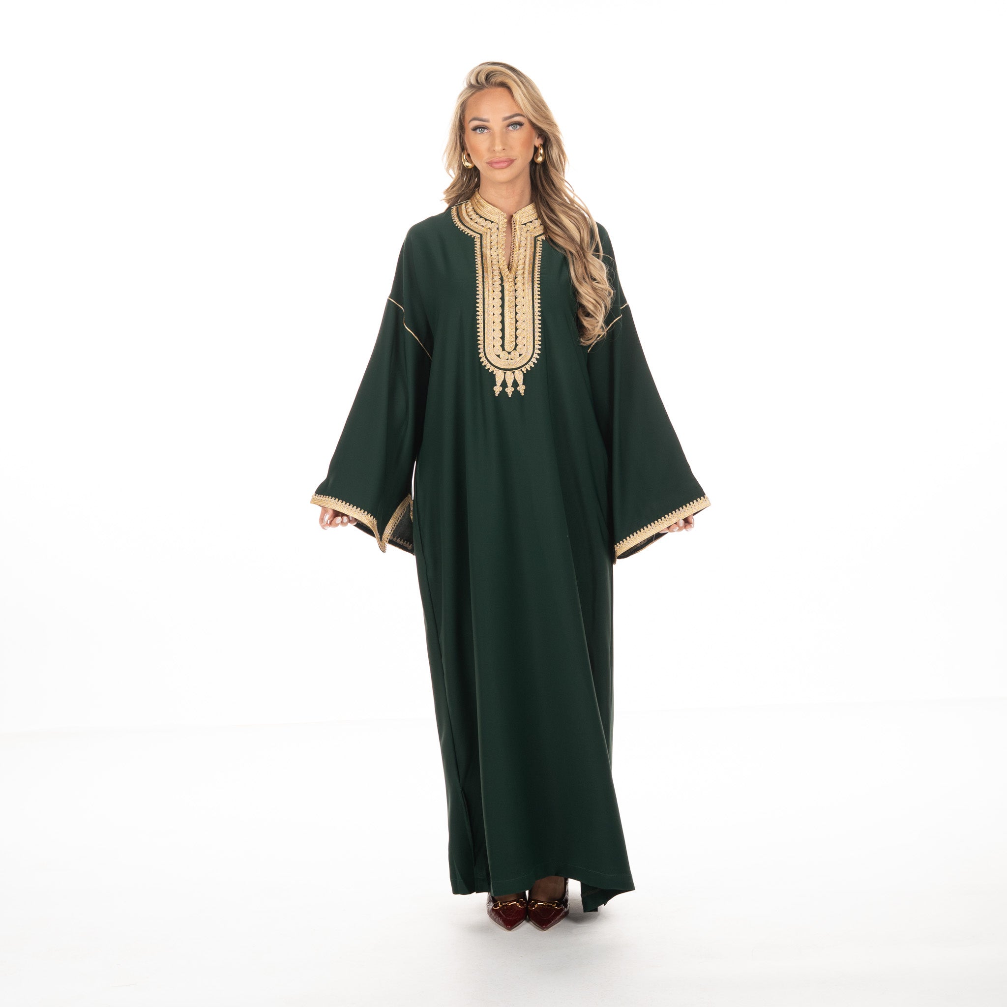 Caftan Rima Darkgreen