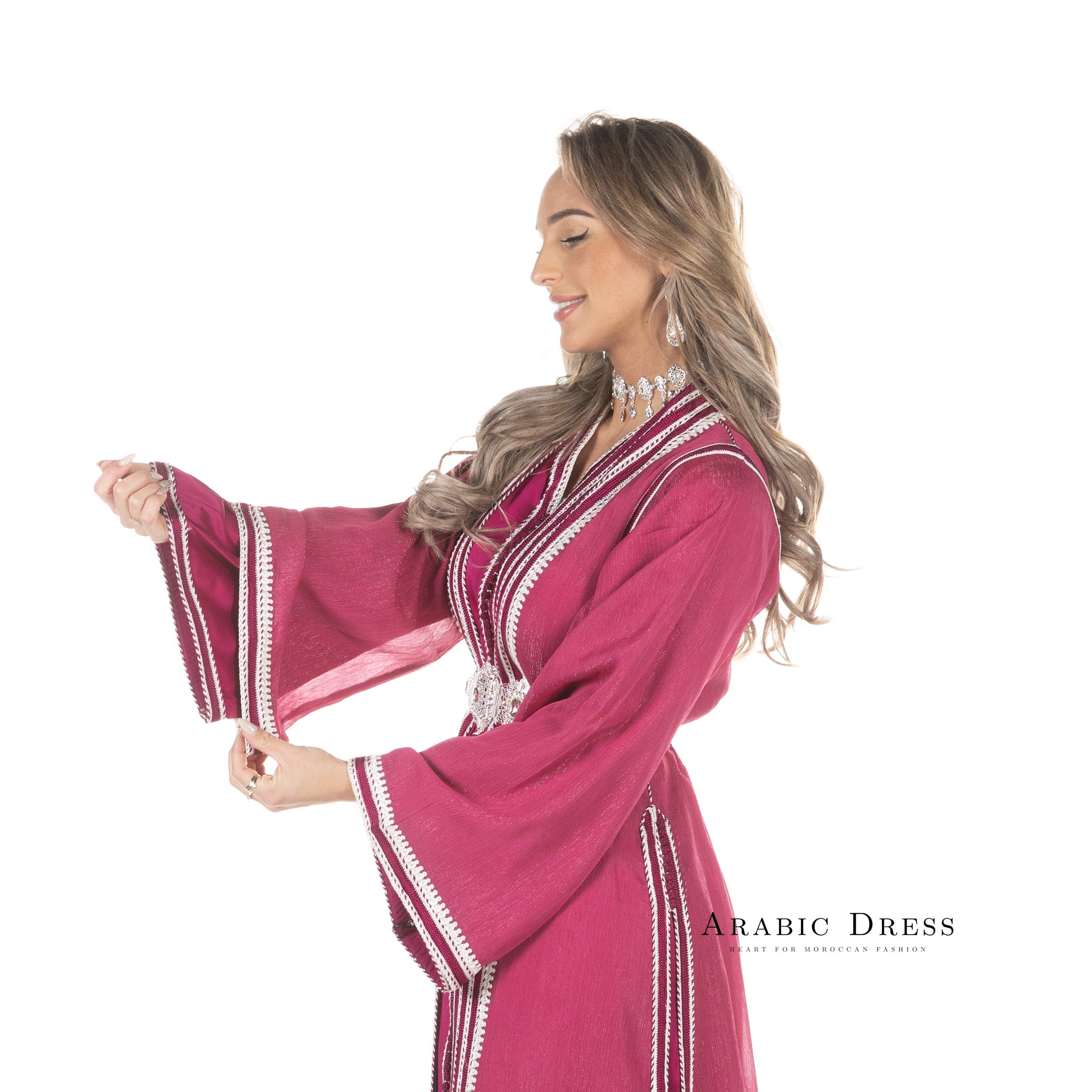 Caftan Hiba Magenta