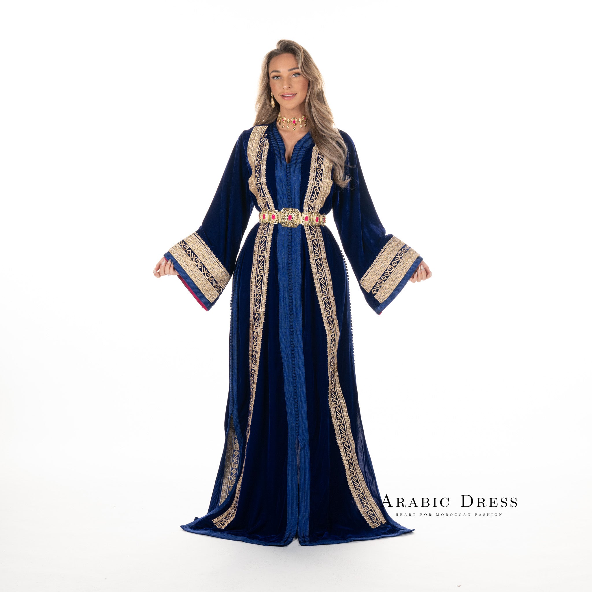 Caftan Romeisa Royalblue