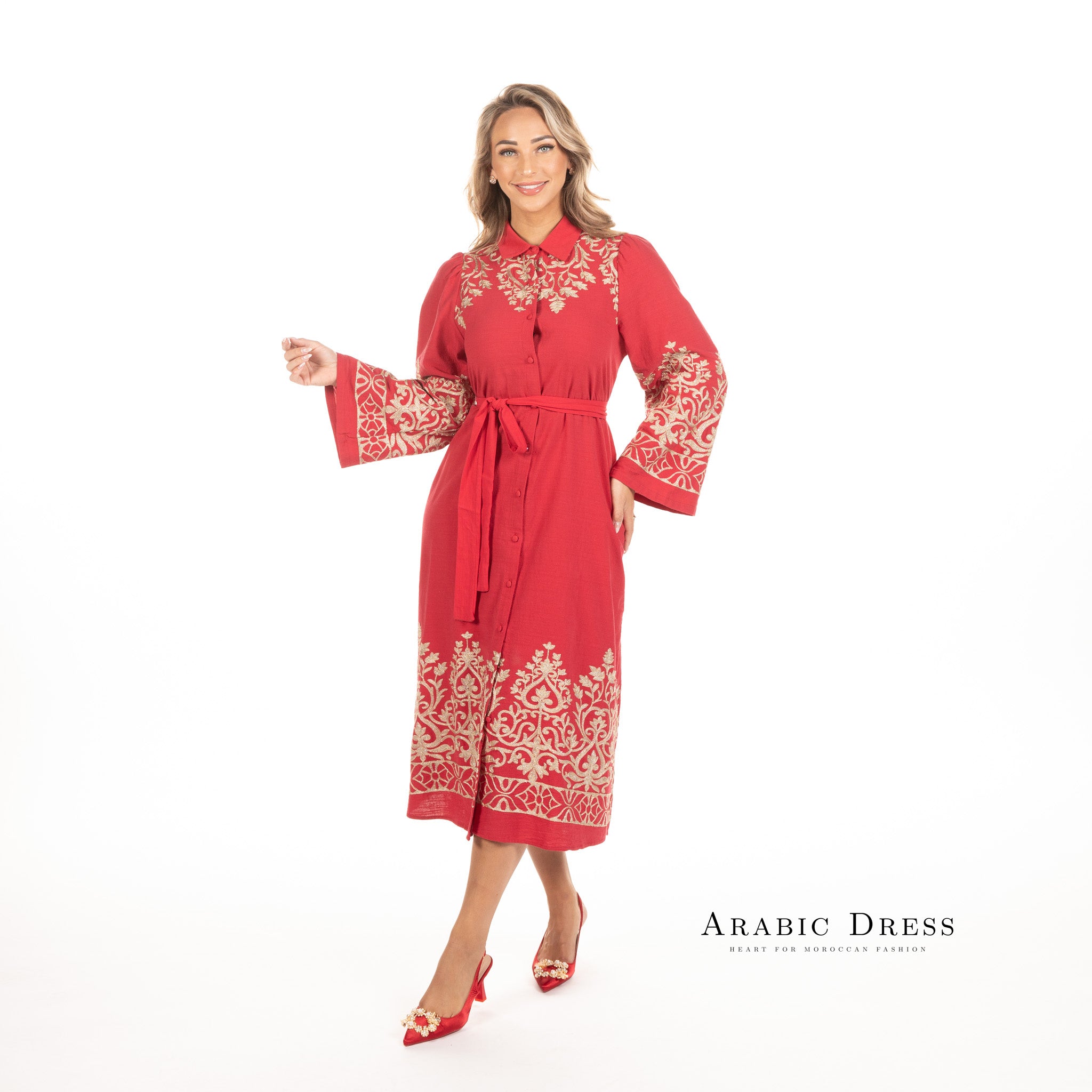 Caftan Lara Red