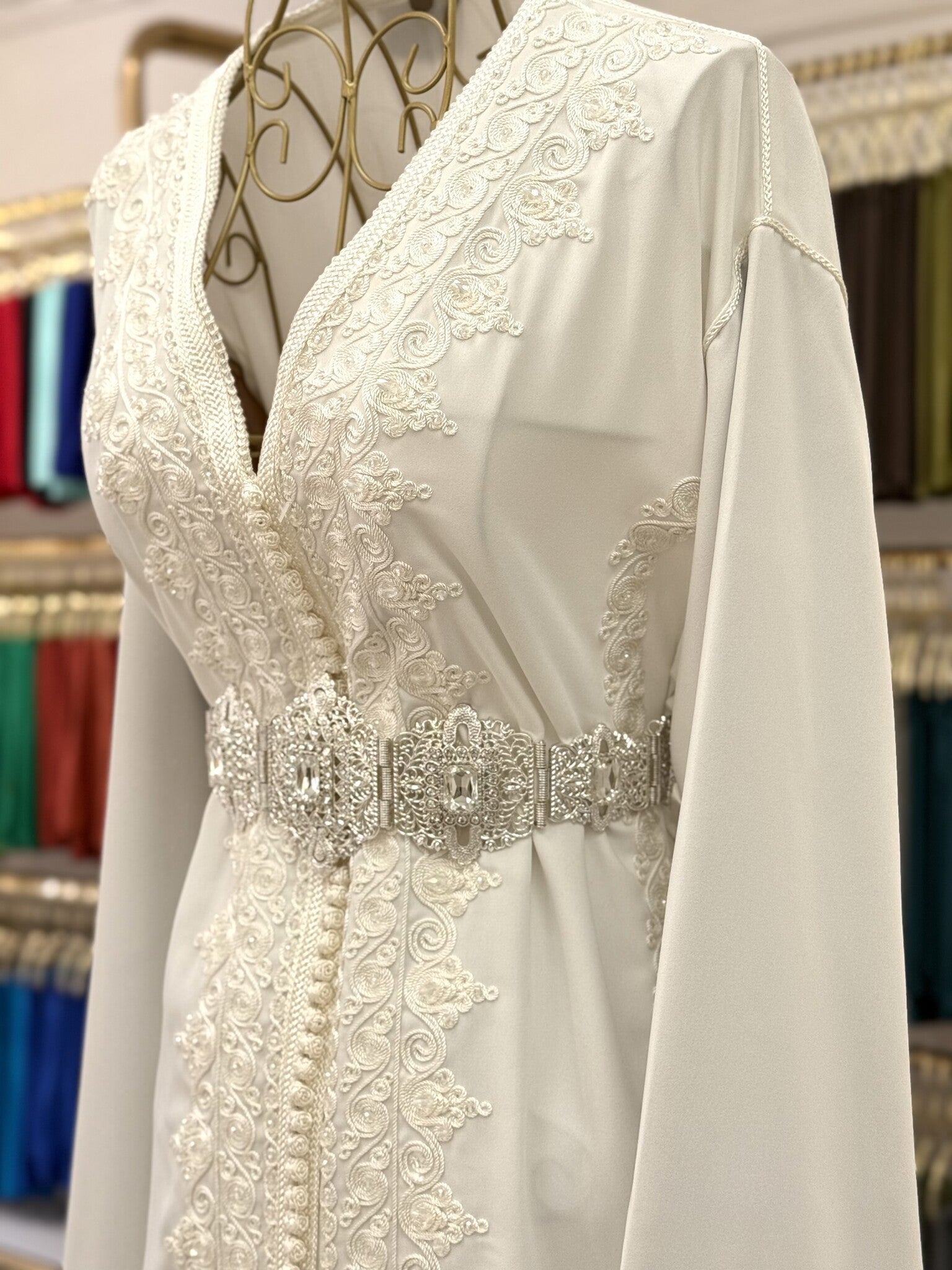 Caftan Lily Brokenwhite