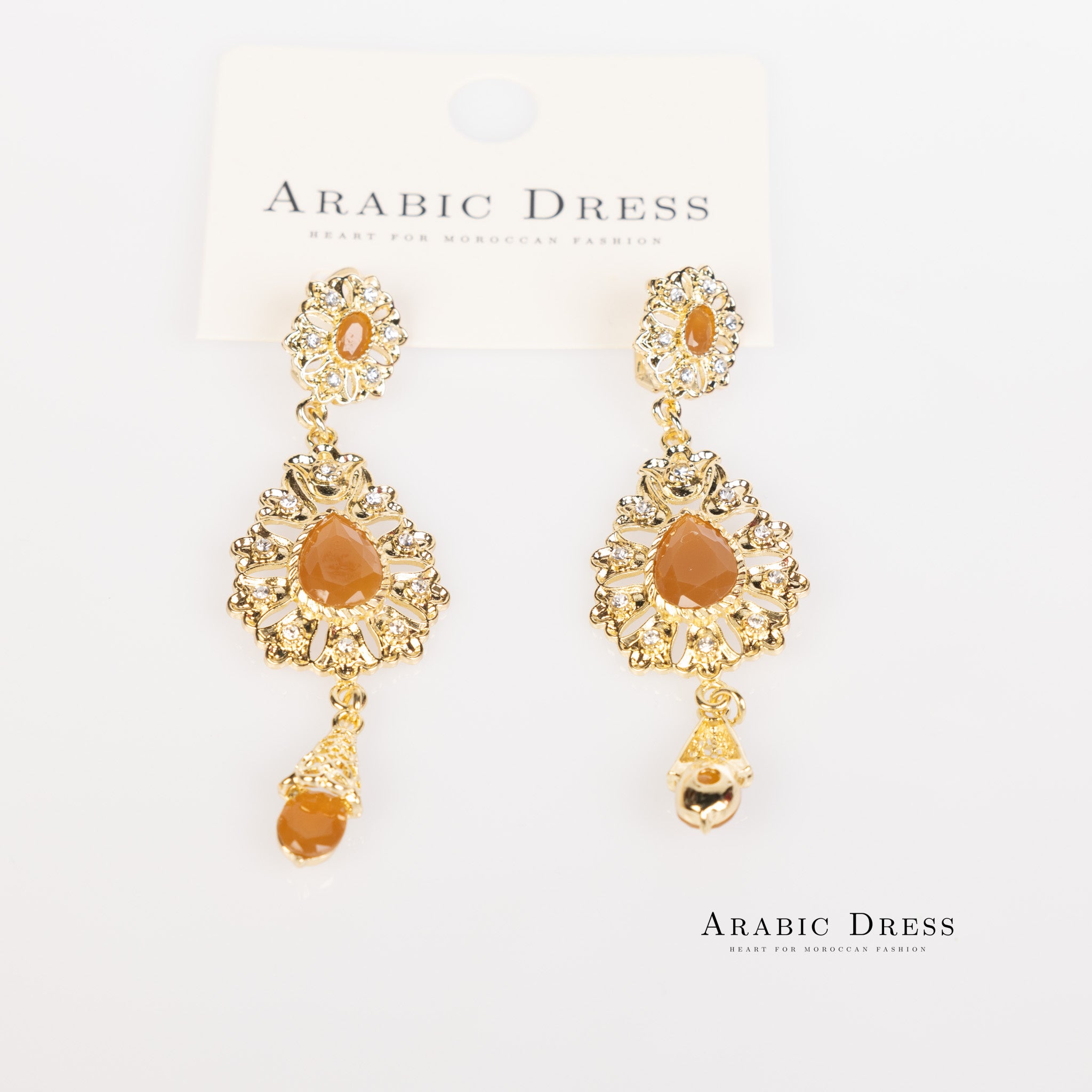 Brown Ara Earrings