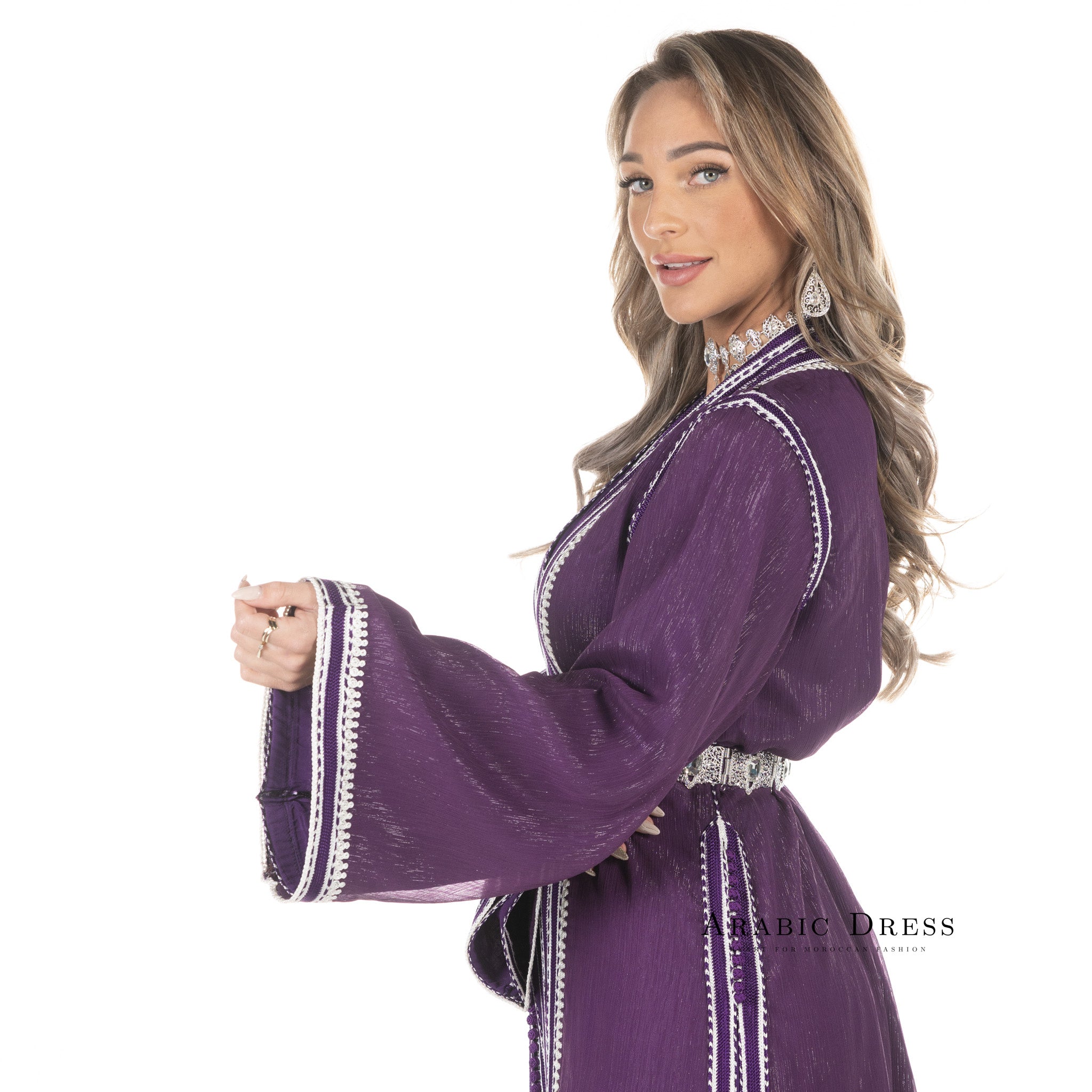 Caftan Hiba Purple