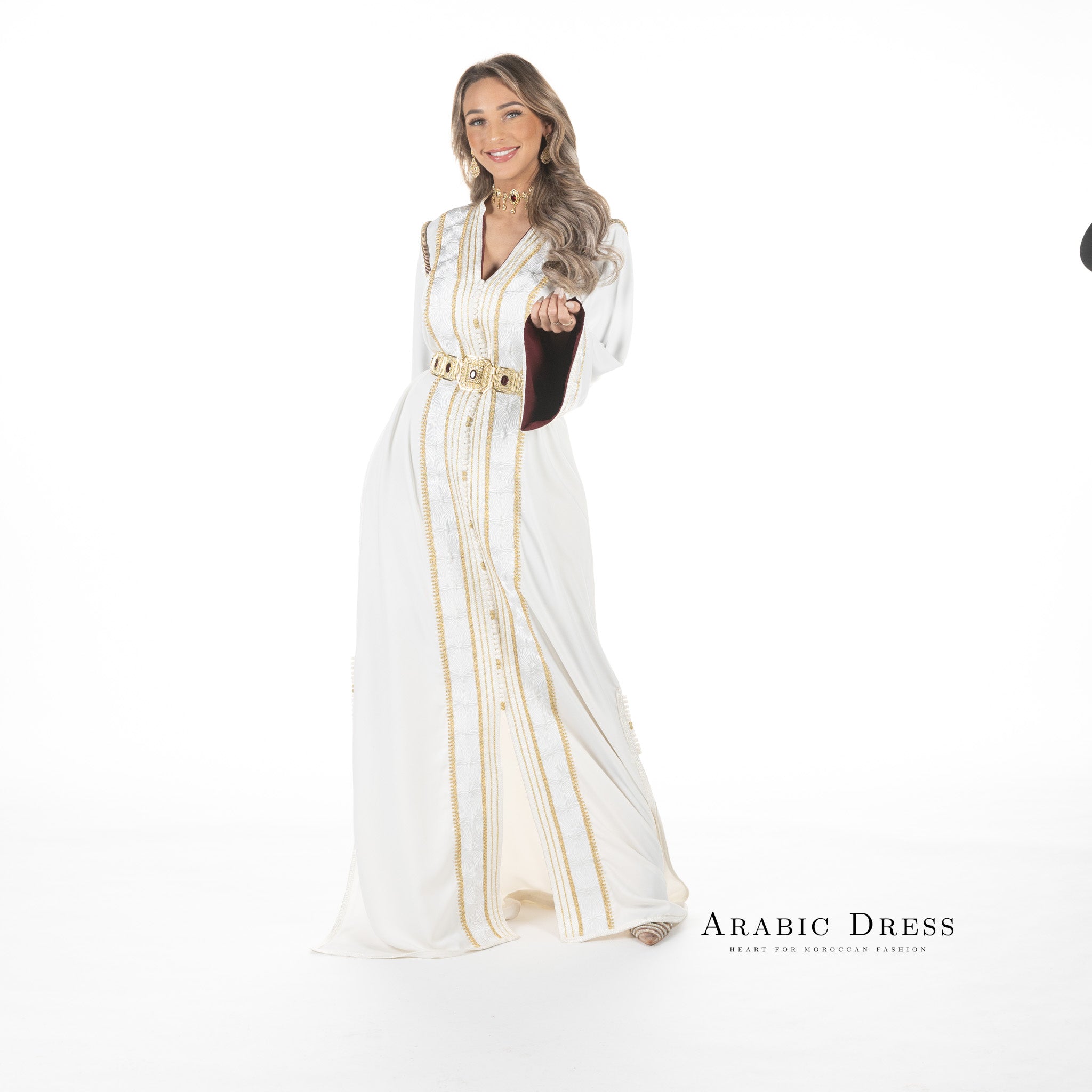 Caftan Camilia Brokenwhite