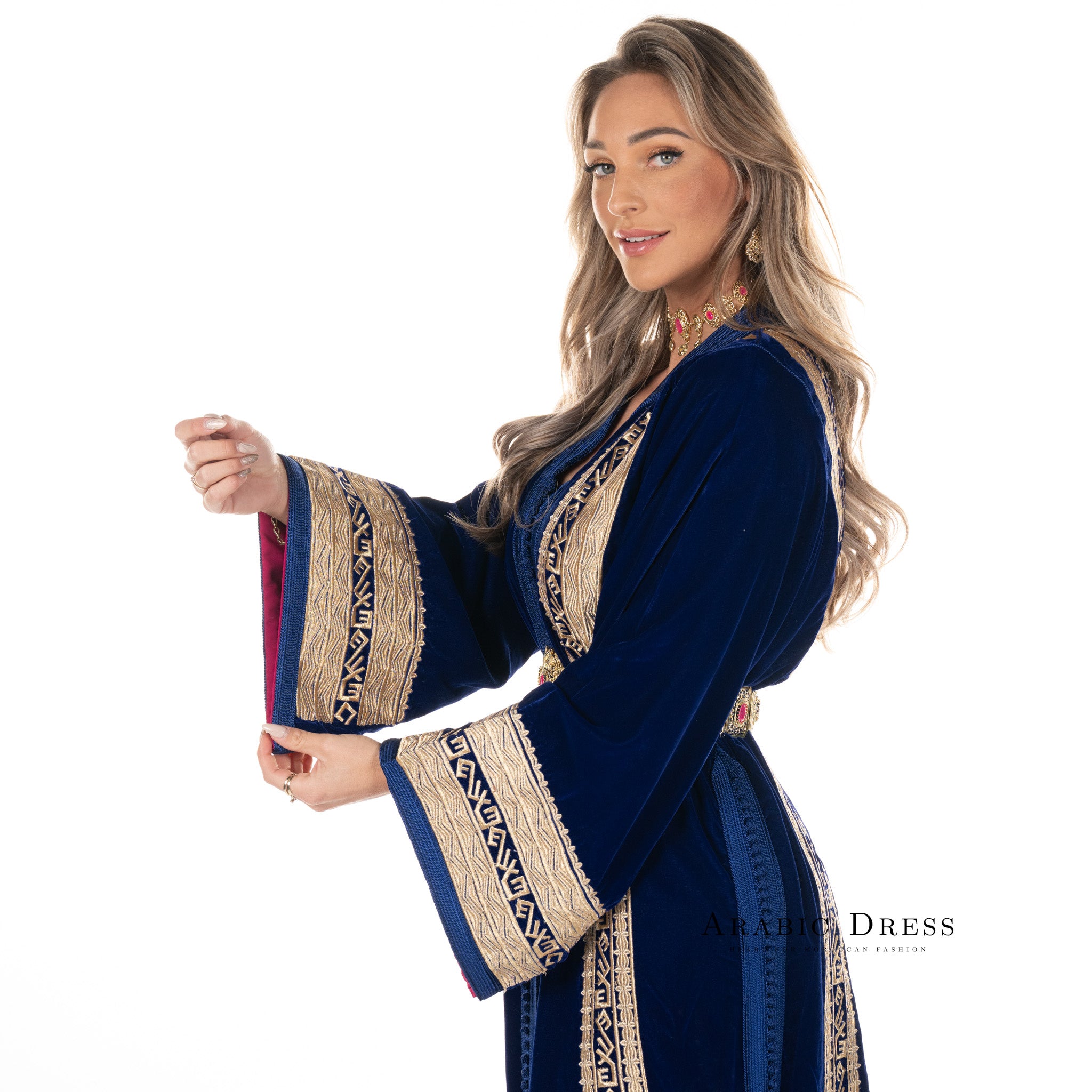 Caftan Romeisa Royalblue