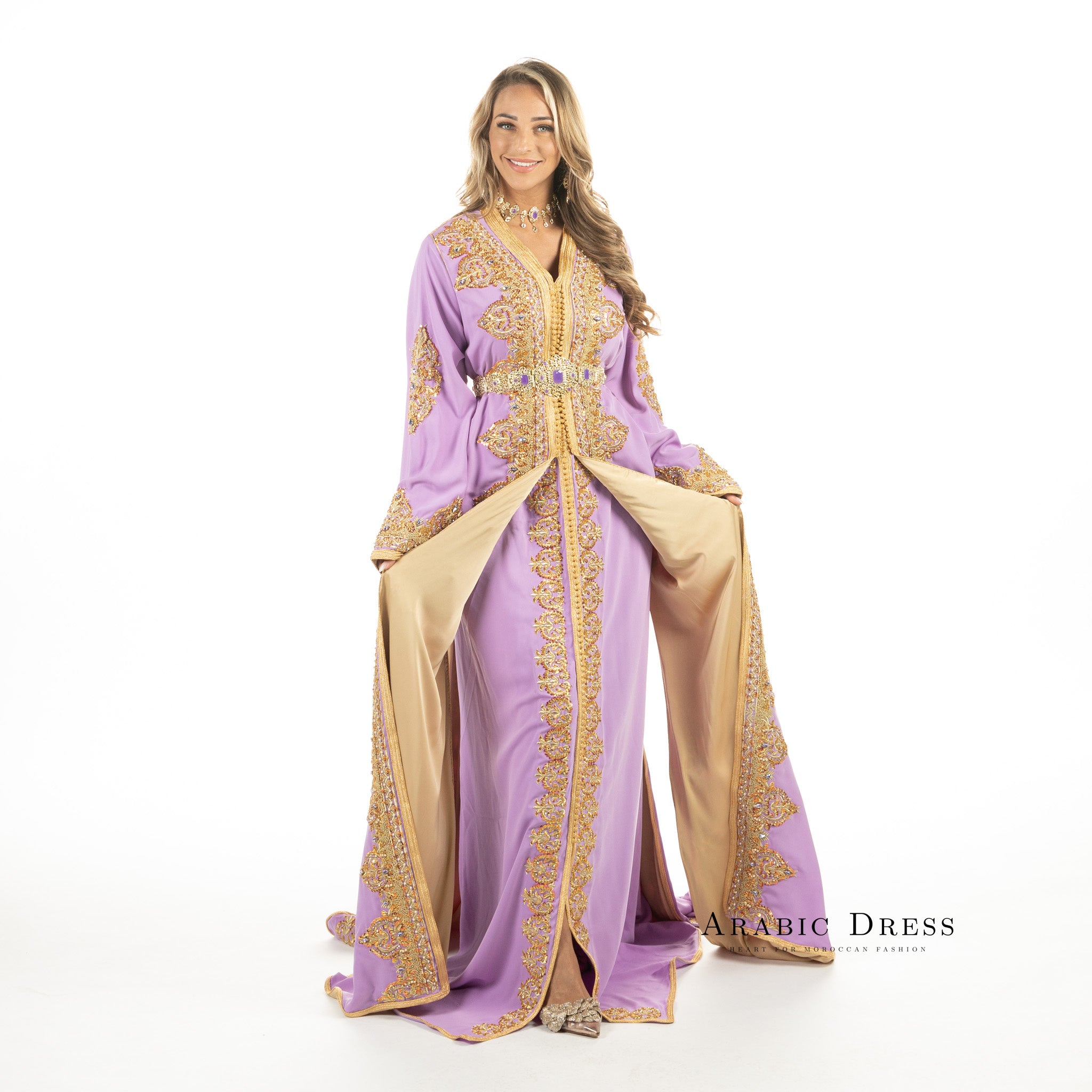 Caftan Nasima Thistle