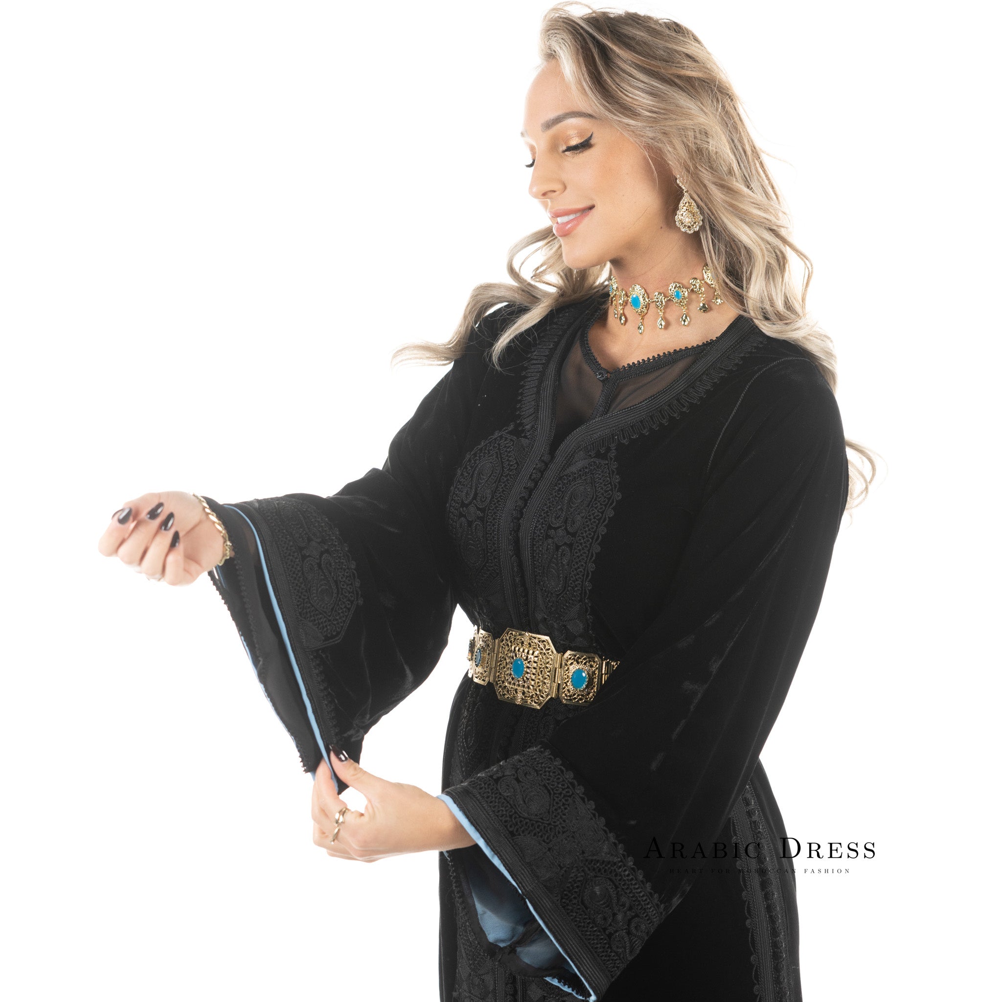 Caftan Lina Black