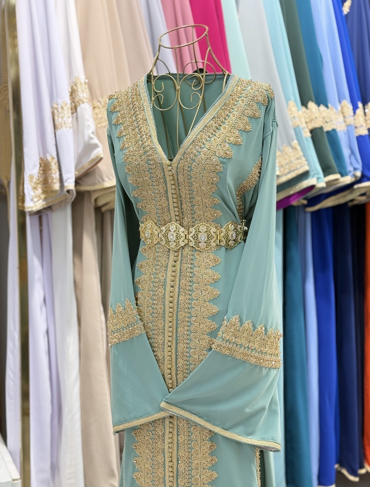 Caftan Sundus Turquiose