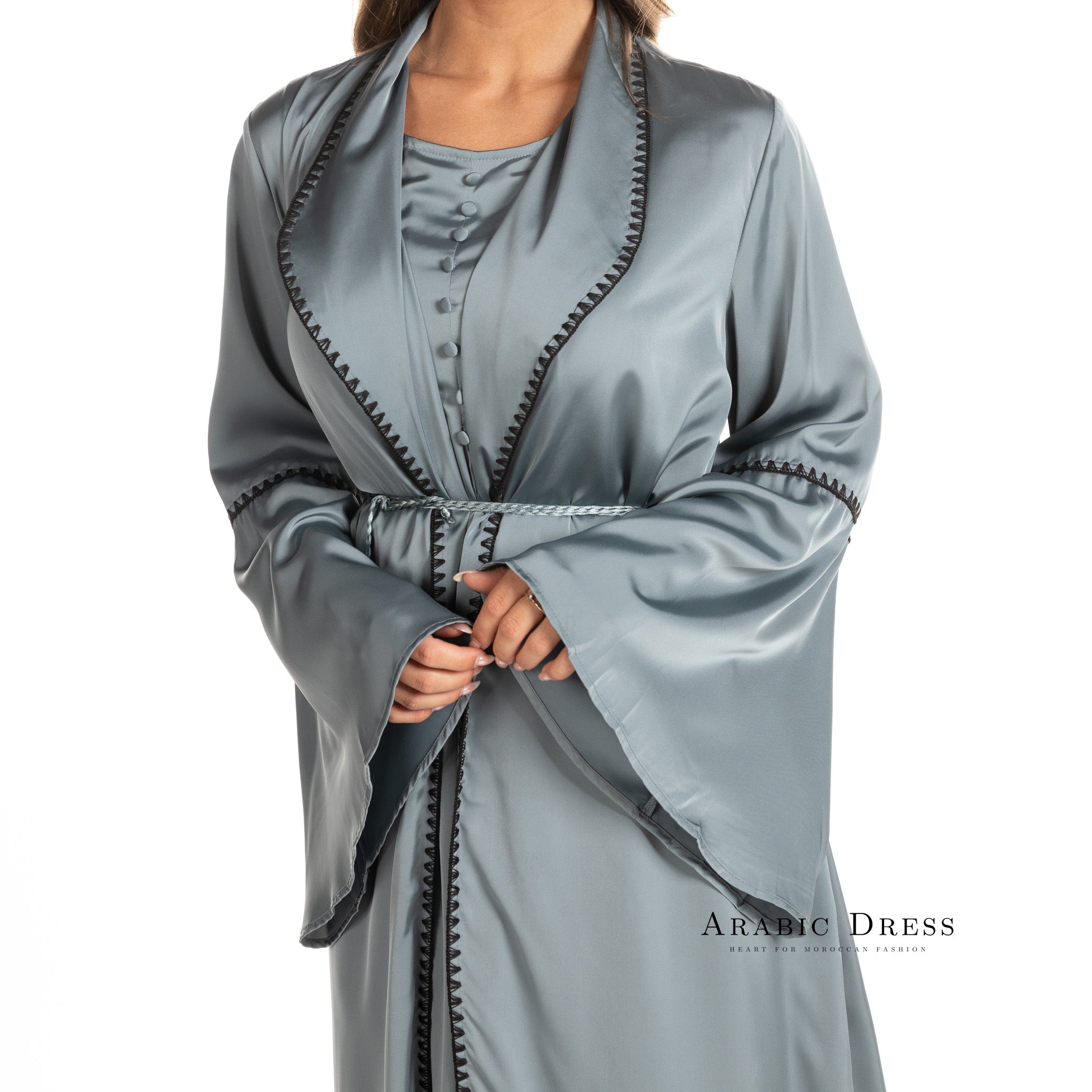 Kimono Mila Grey Blue
