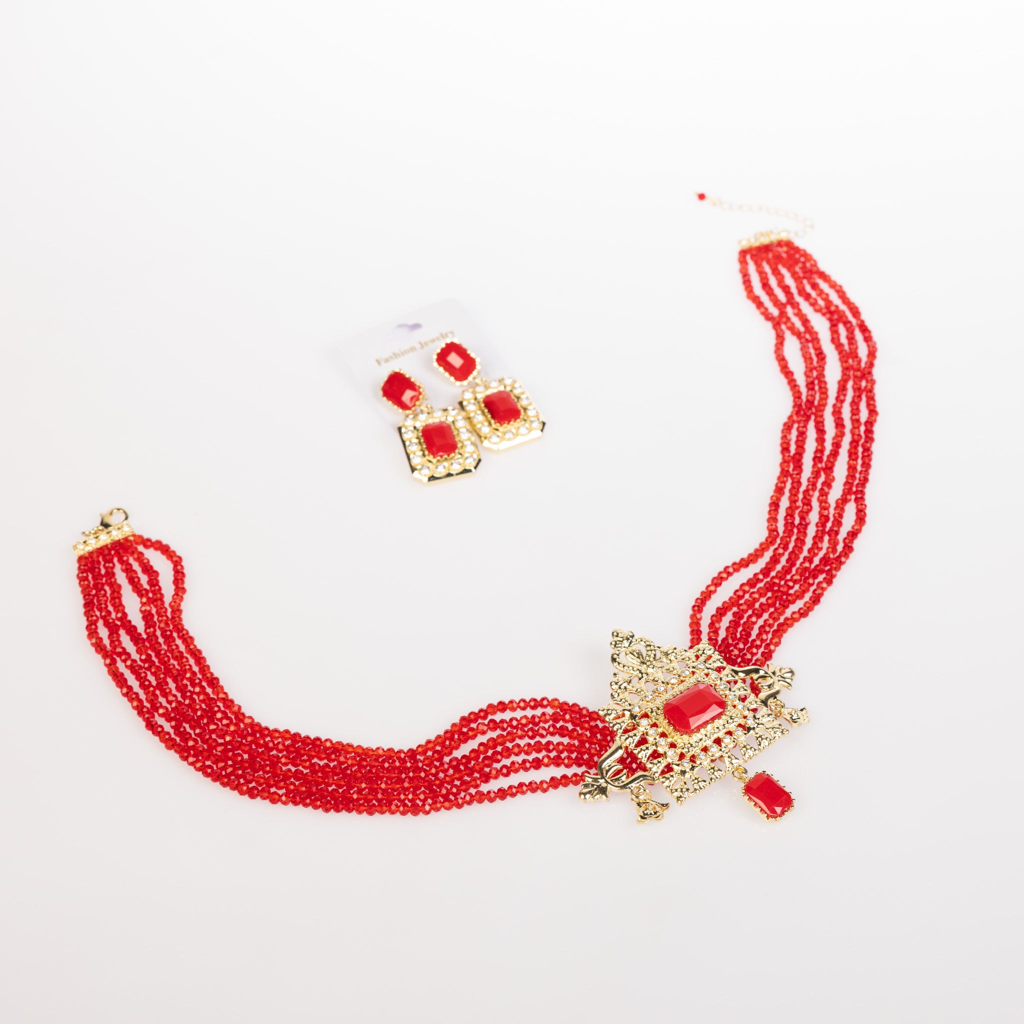 Red Youra Necklace set