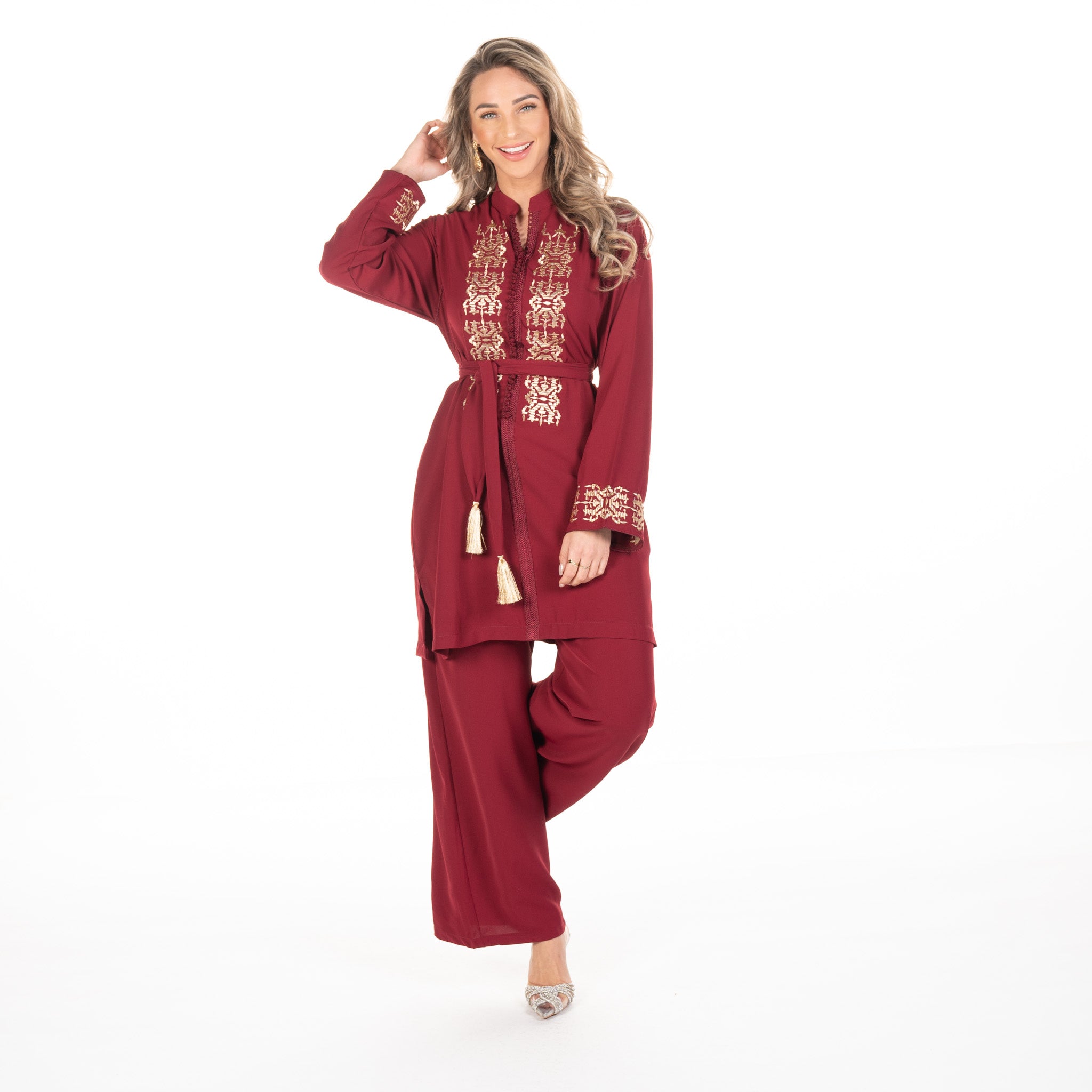 Set Lamyae Bordeaux