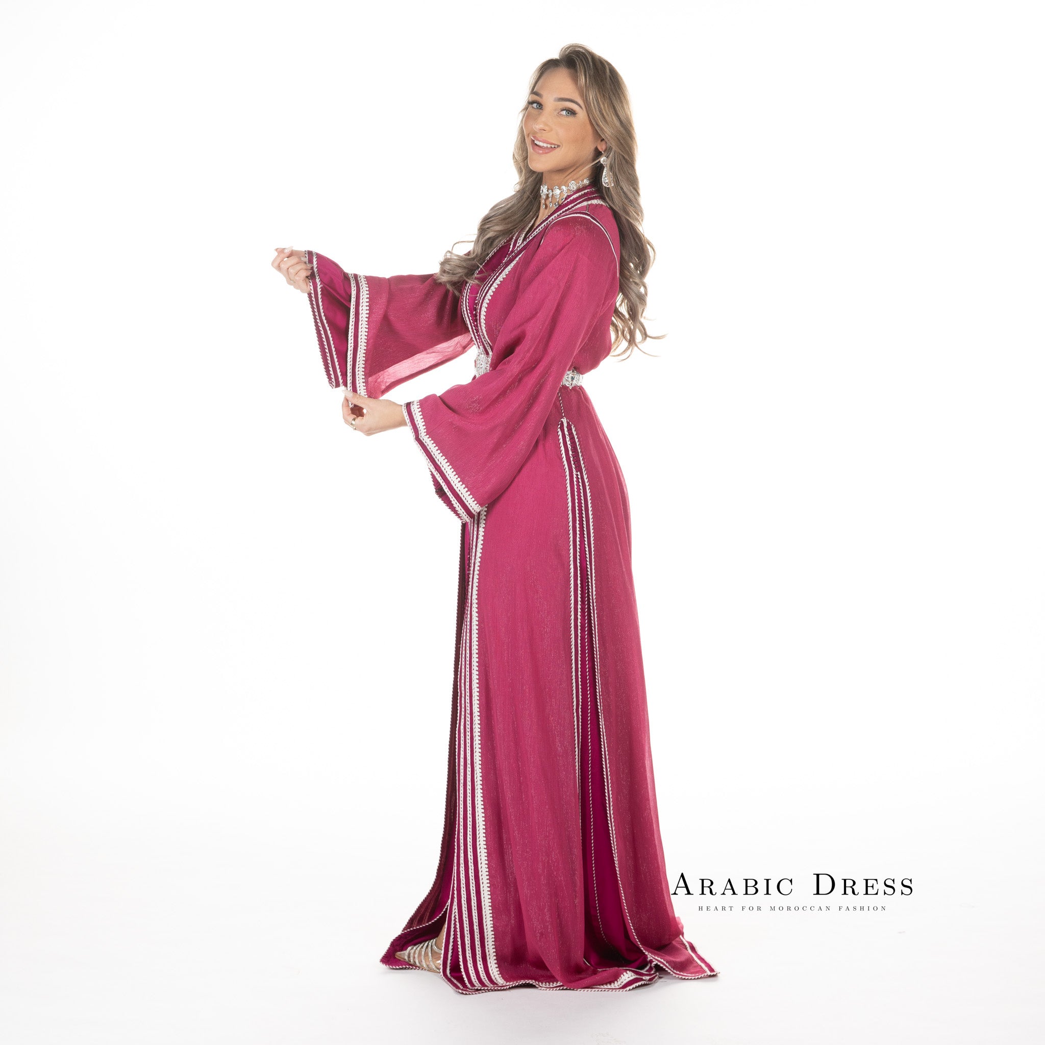 Caftan Hiba Magenta