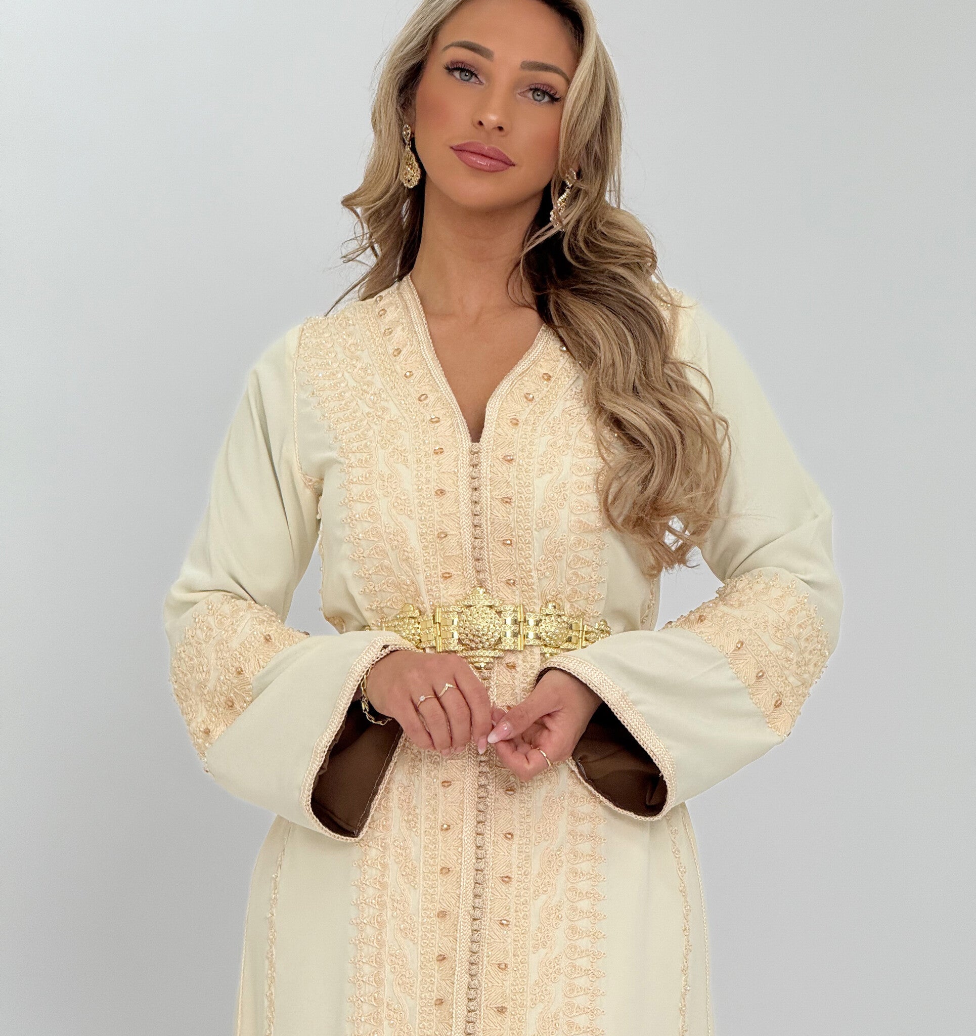 Caftan Lamyae Cream