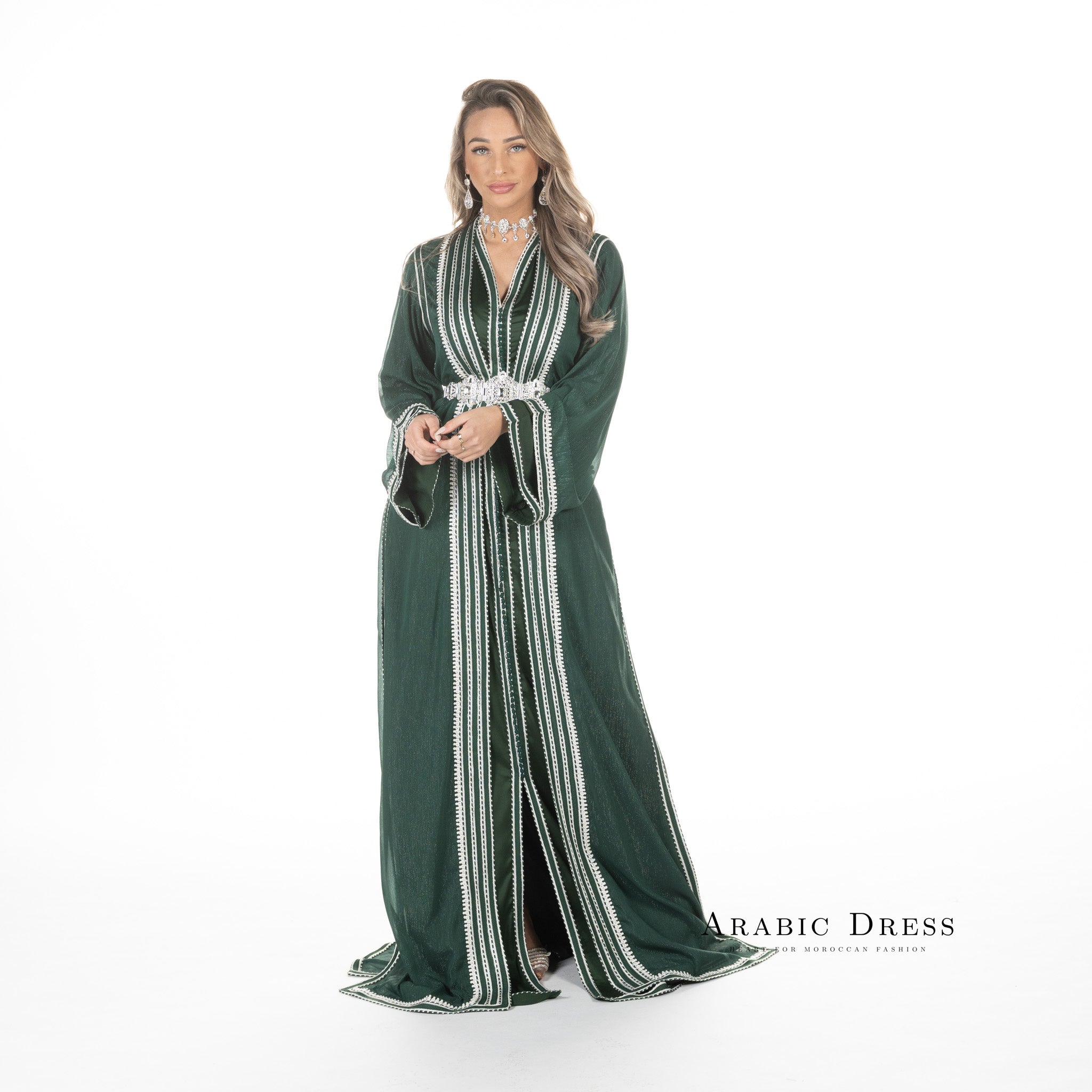 Caftan Hiba Darkgreen