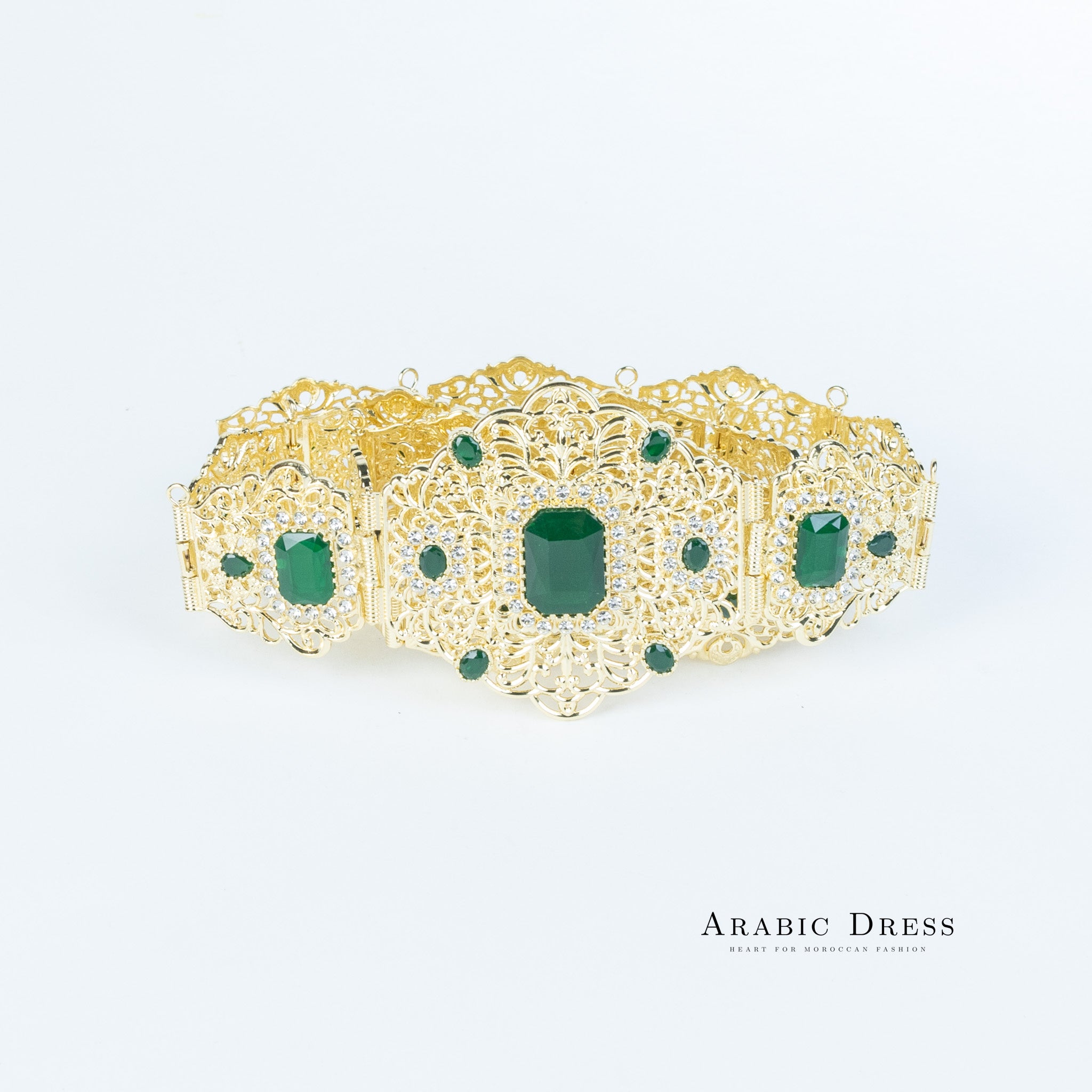 Bora Gold/Darkgreen Belt