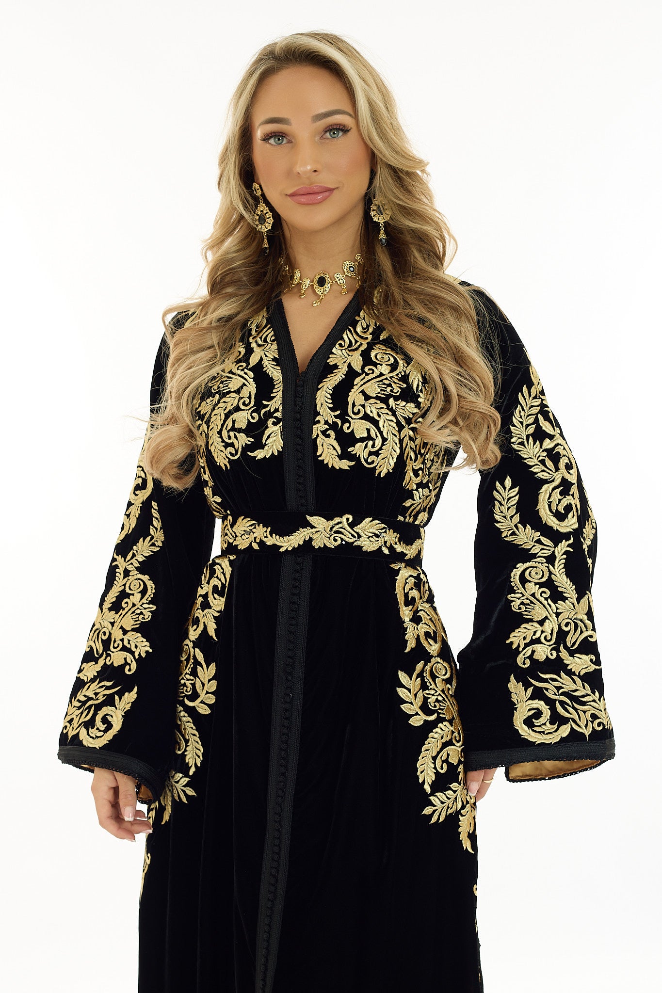 Caftan Nisma Black