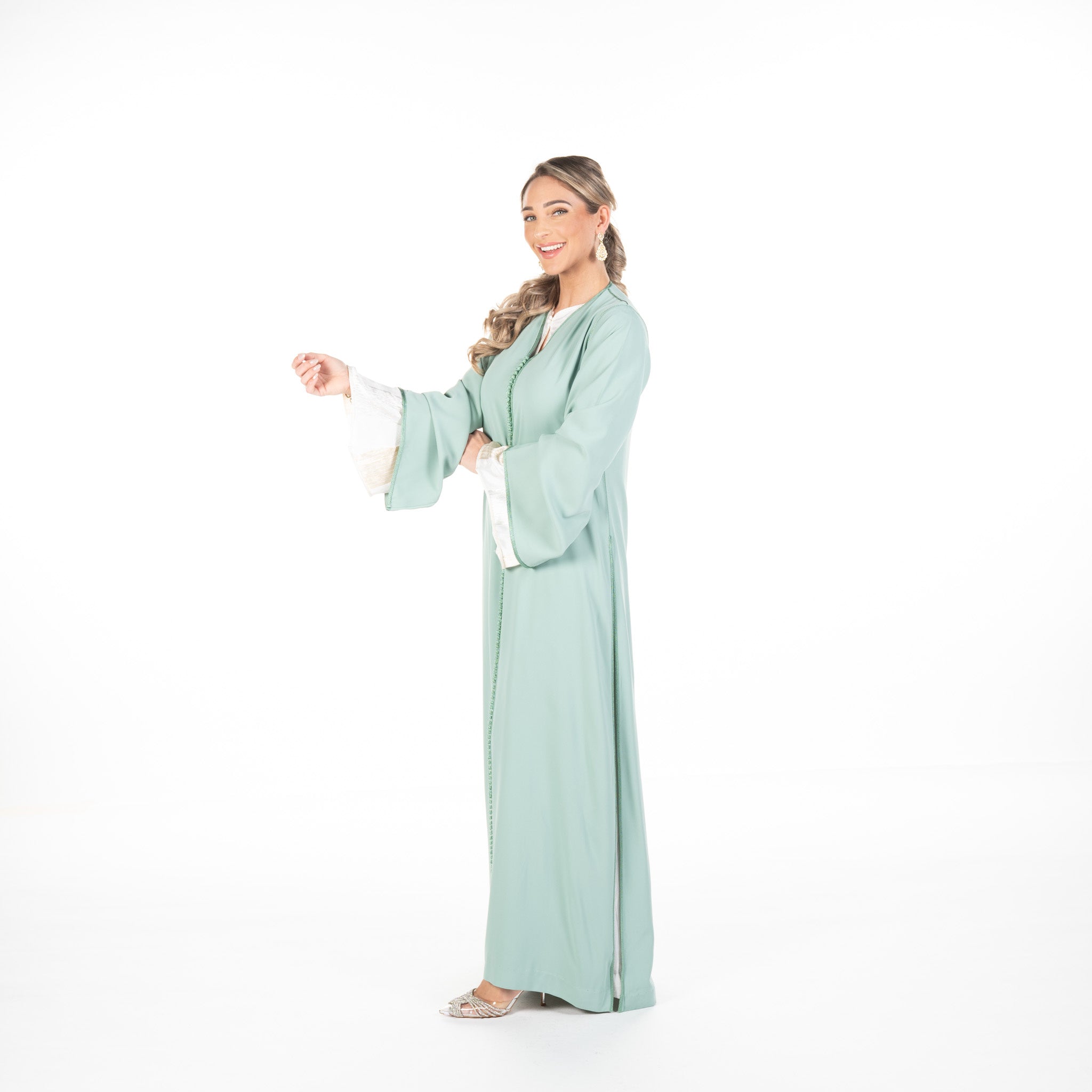 Caftan Nina Darkseagreen