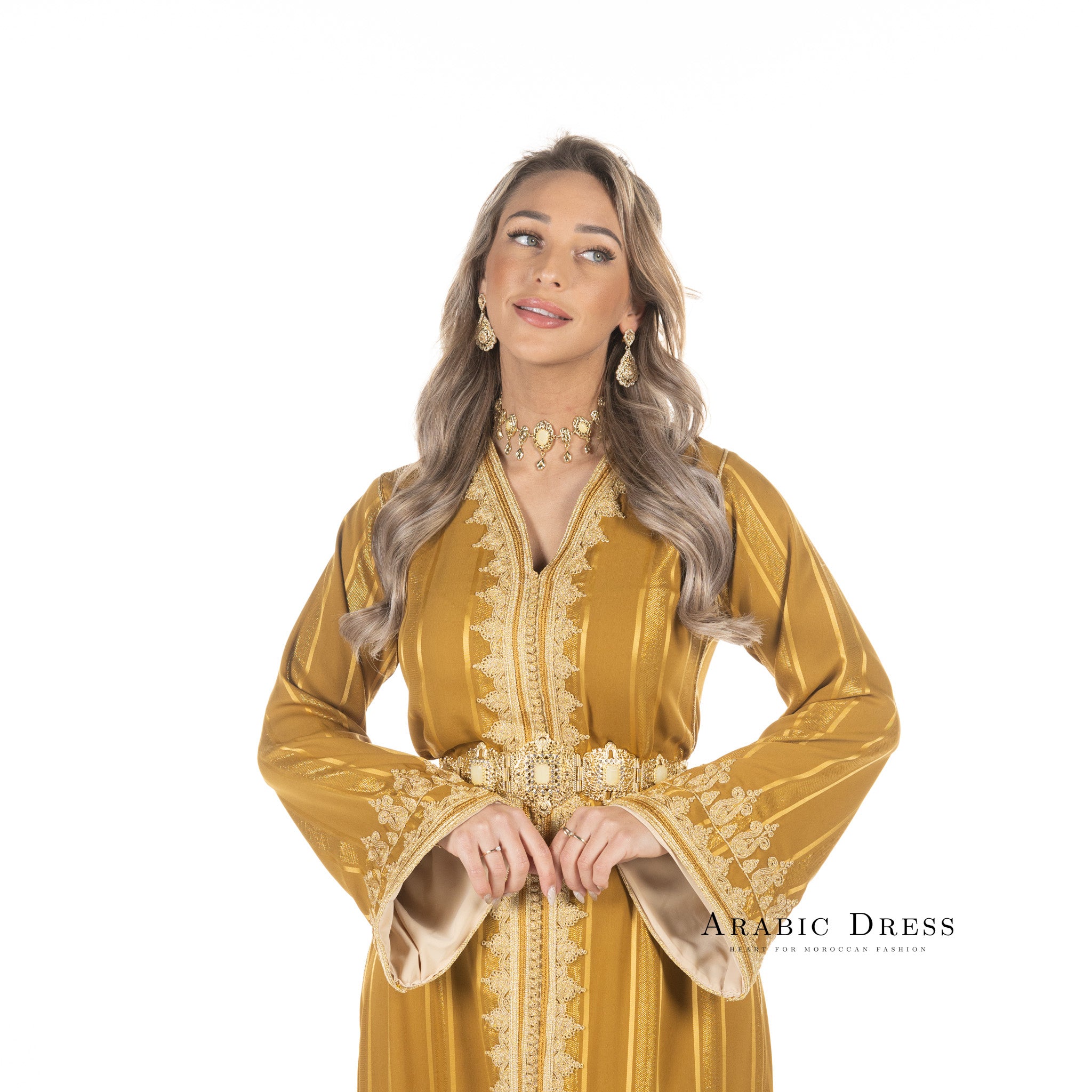 Caftan Hidaya Darkolive Green