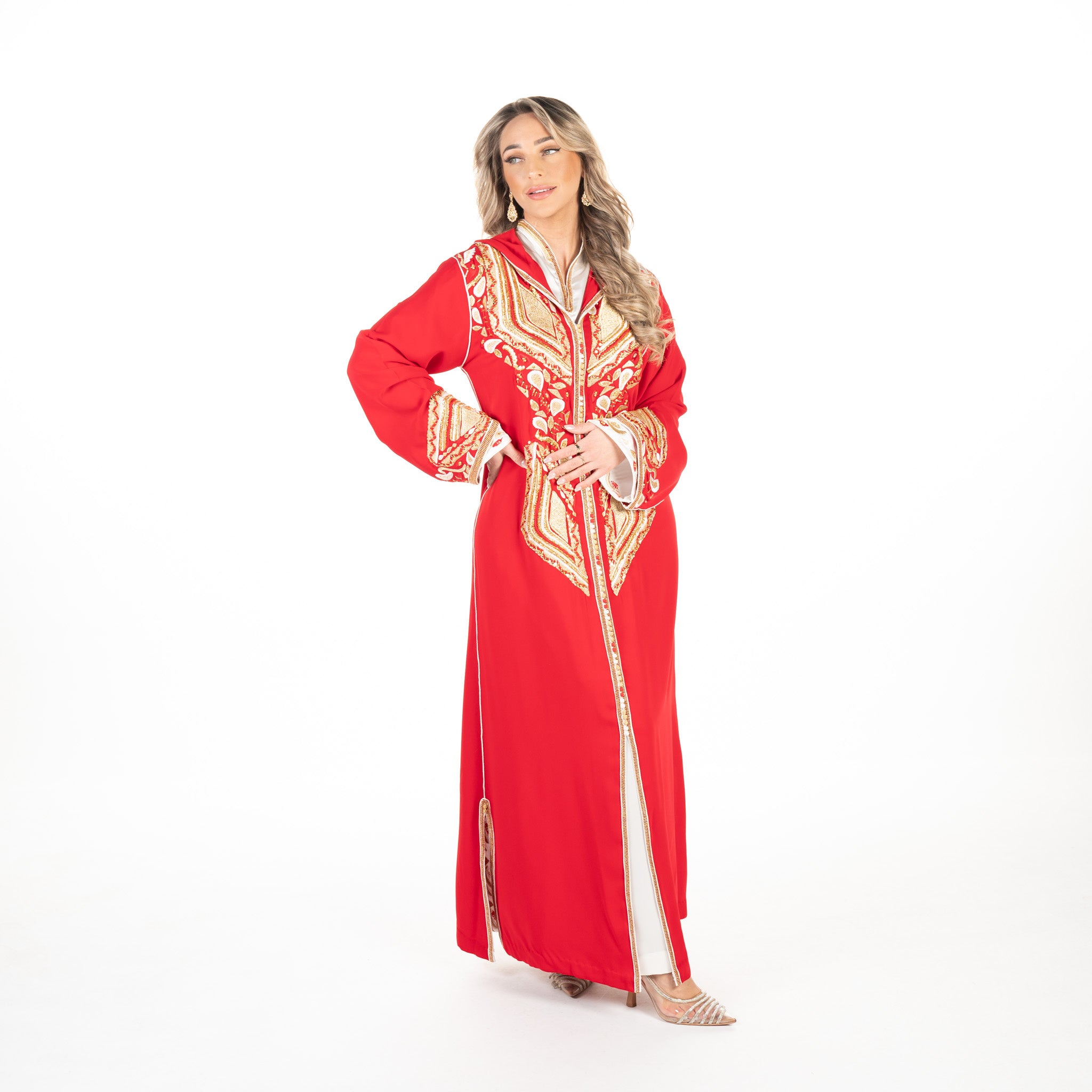 Jalaba Iman Red/White