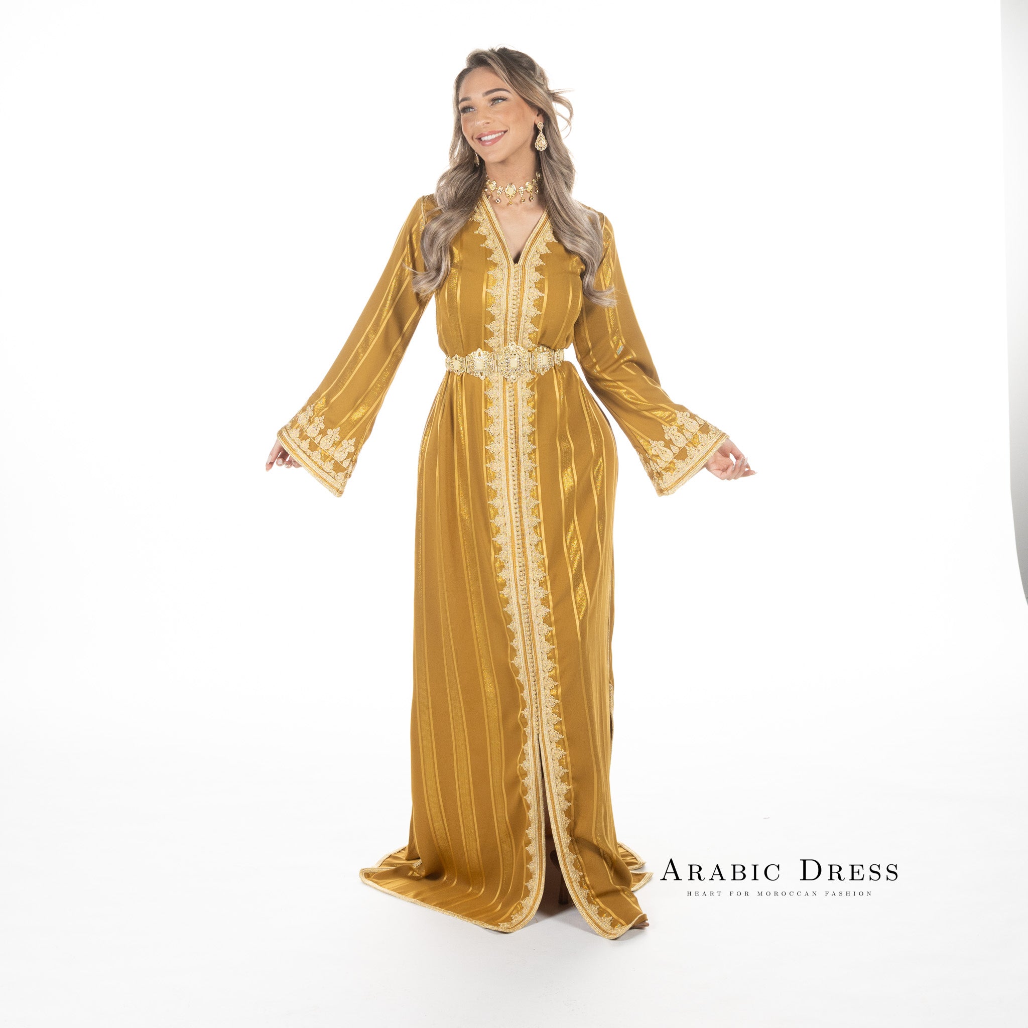 Caftan Hidaya Darkolive Green