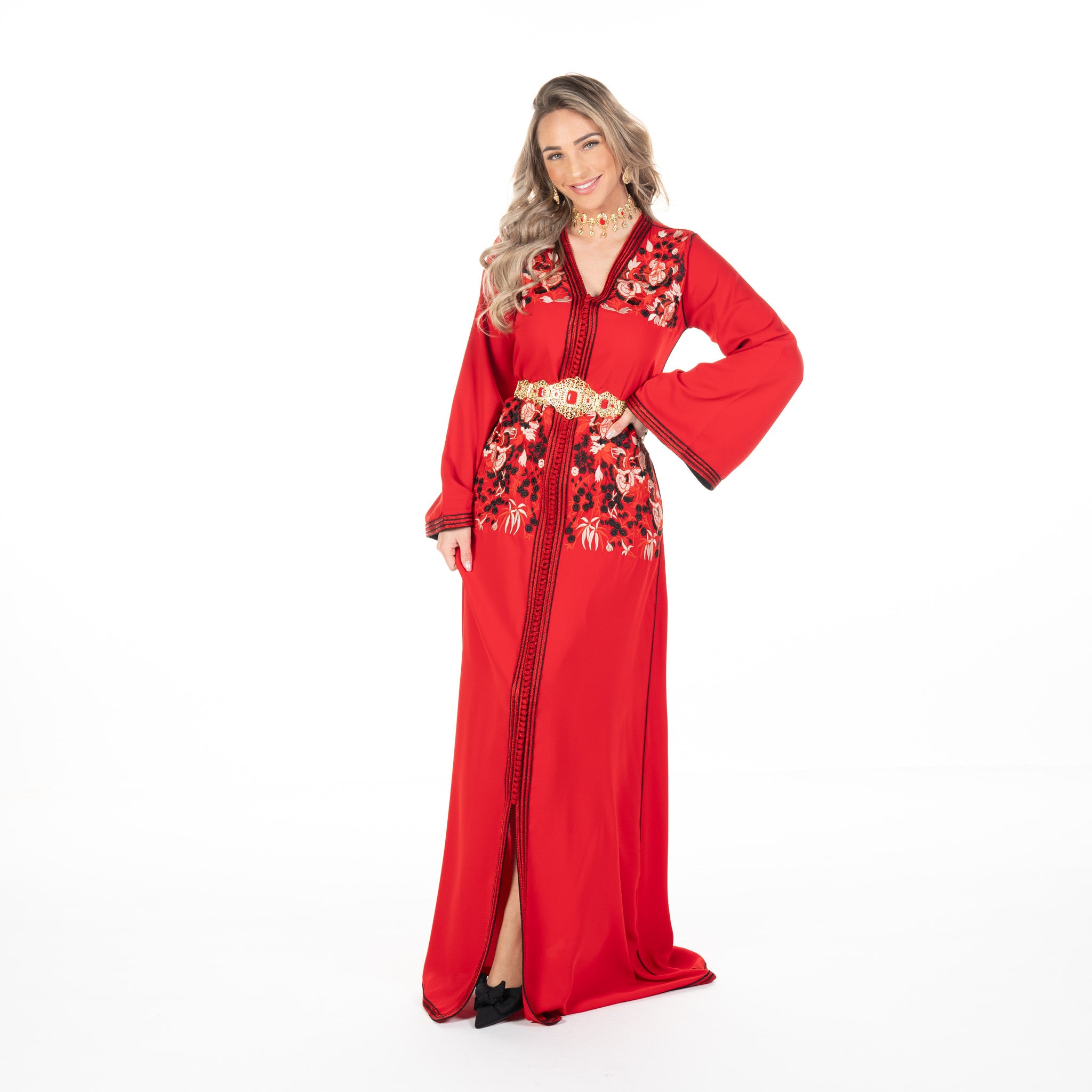 Caftan Dima Red
