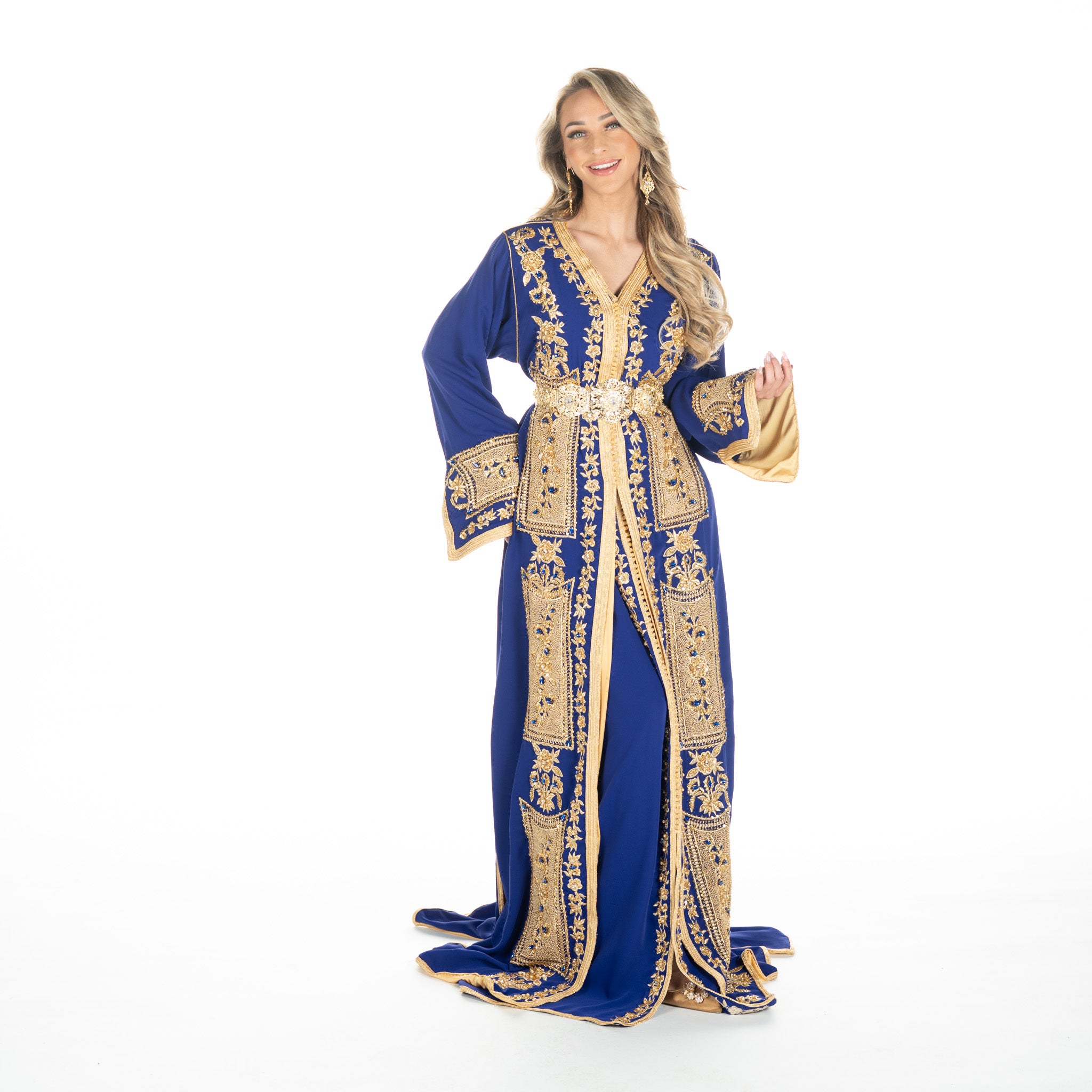 Exclusieve Caftan Levi Royal Blue