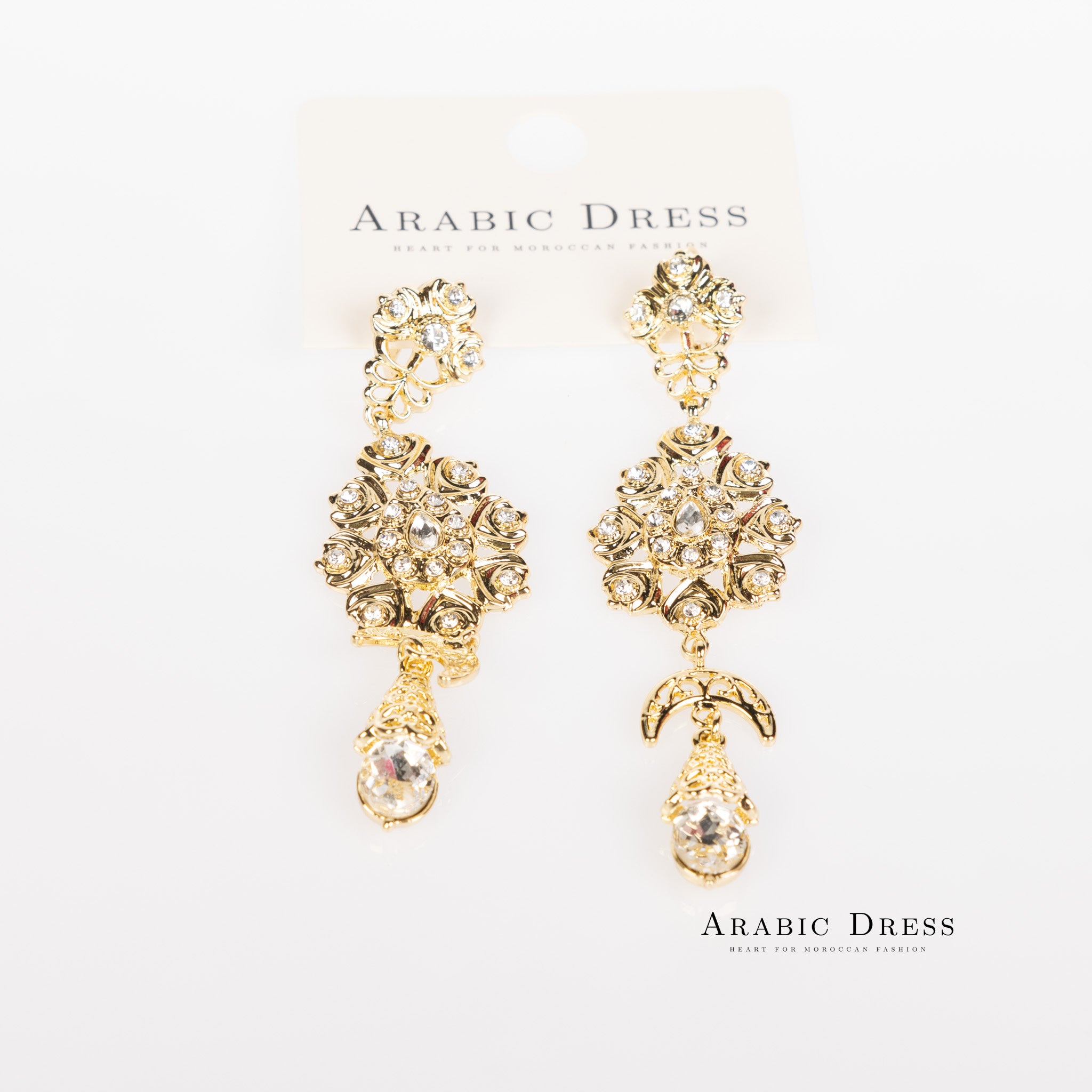 White Gold Ora Earrings