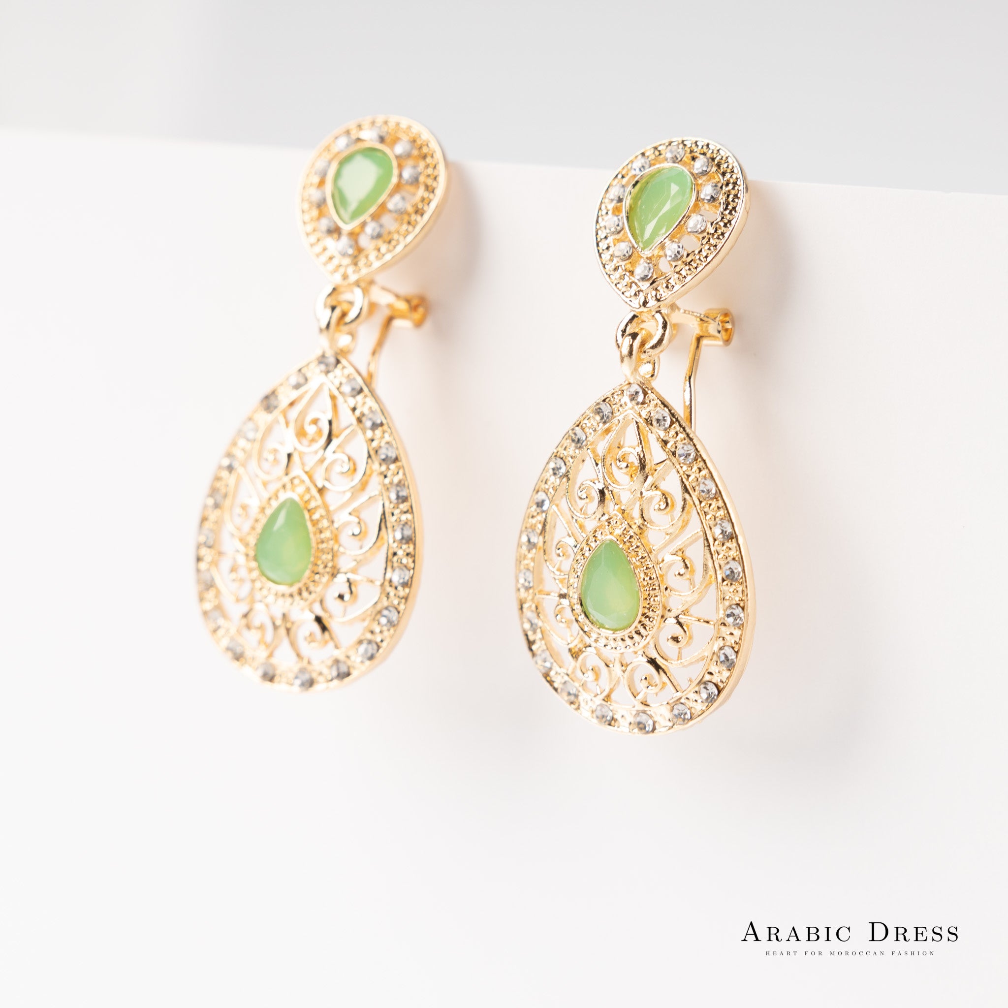 Earrings Tr Light Green